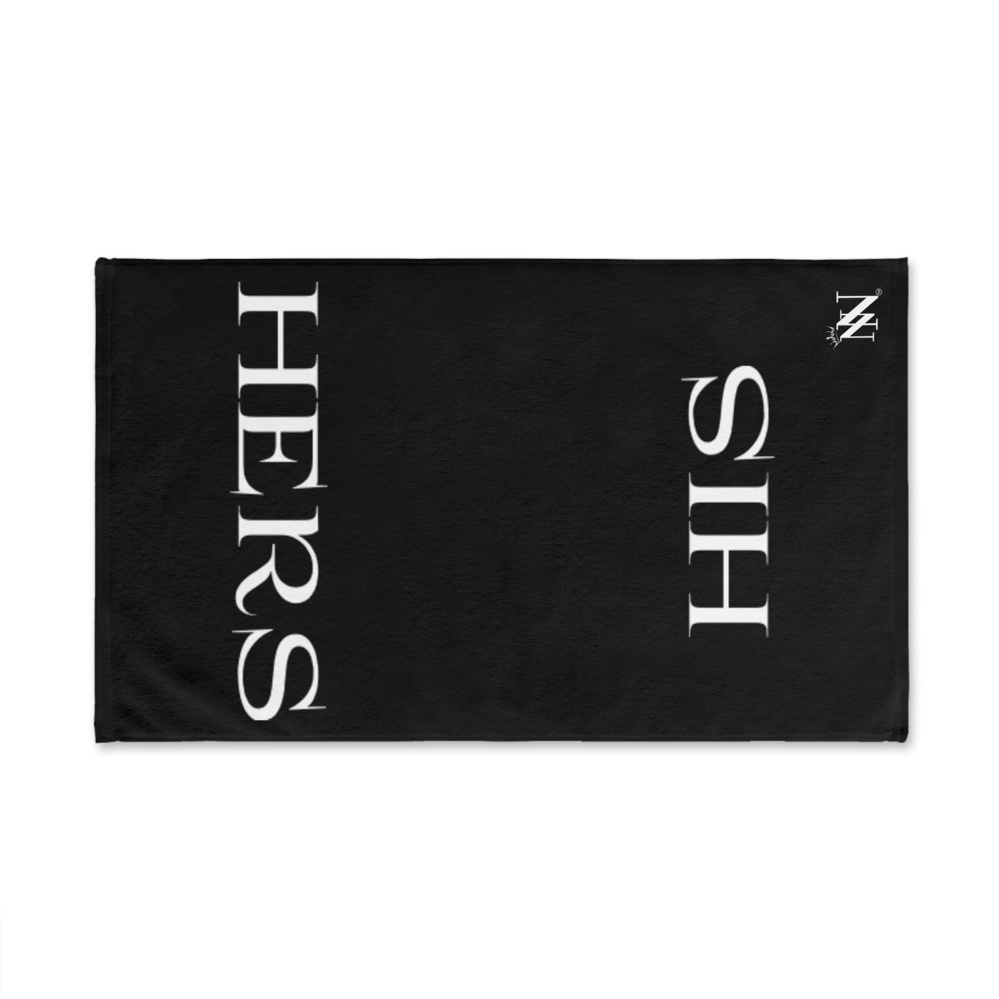 His Hers Shareable Black | Mix & Match Classic Fun-Flirty Lovers’ Towels