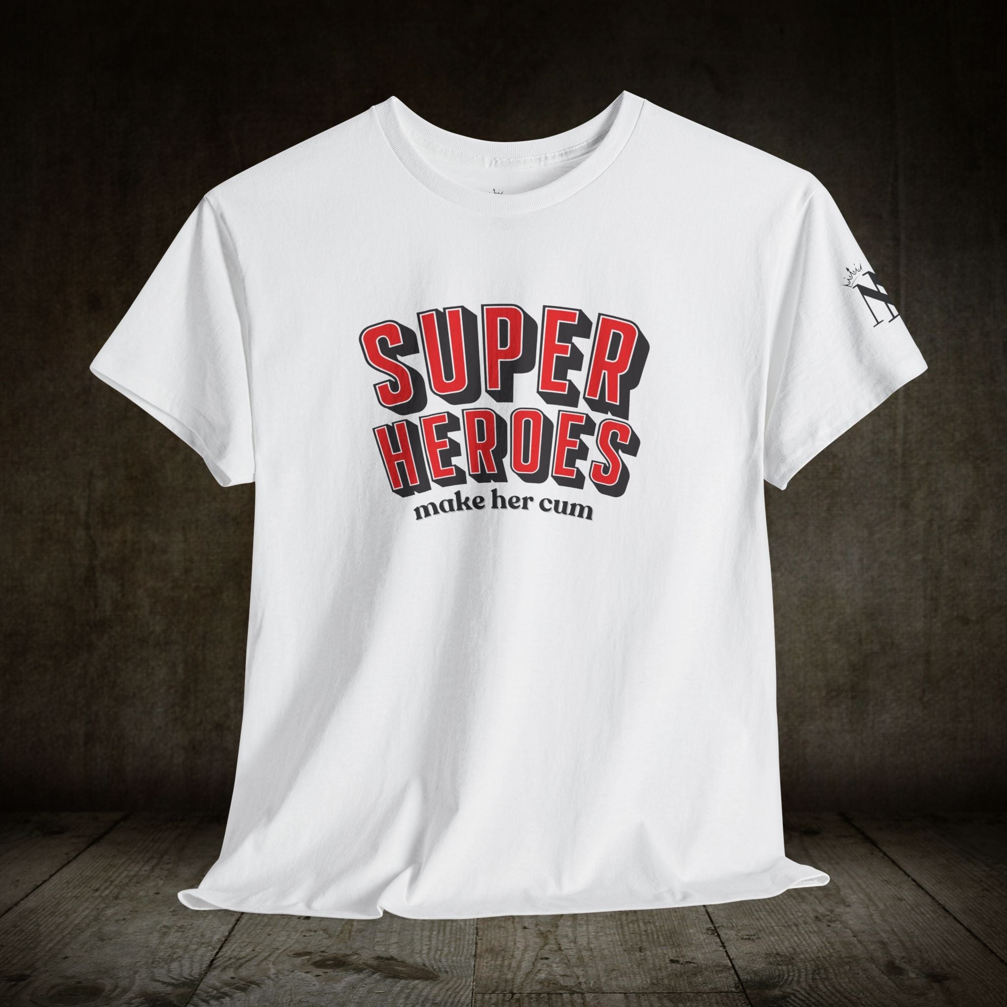 Super Heroes Make Her | Mix & Match 100% Cotton Unisex Fun-Flirty Lovers’ Tees