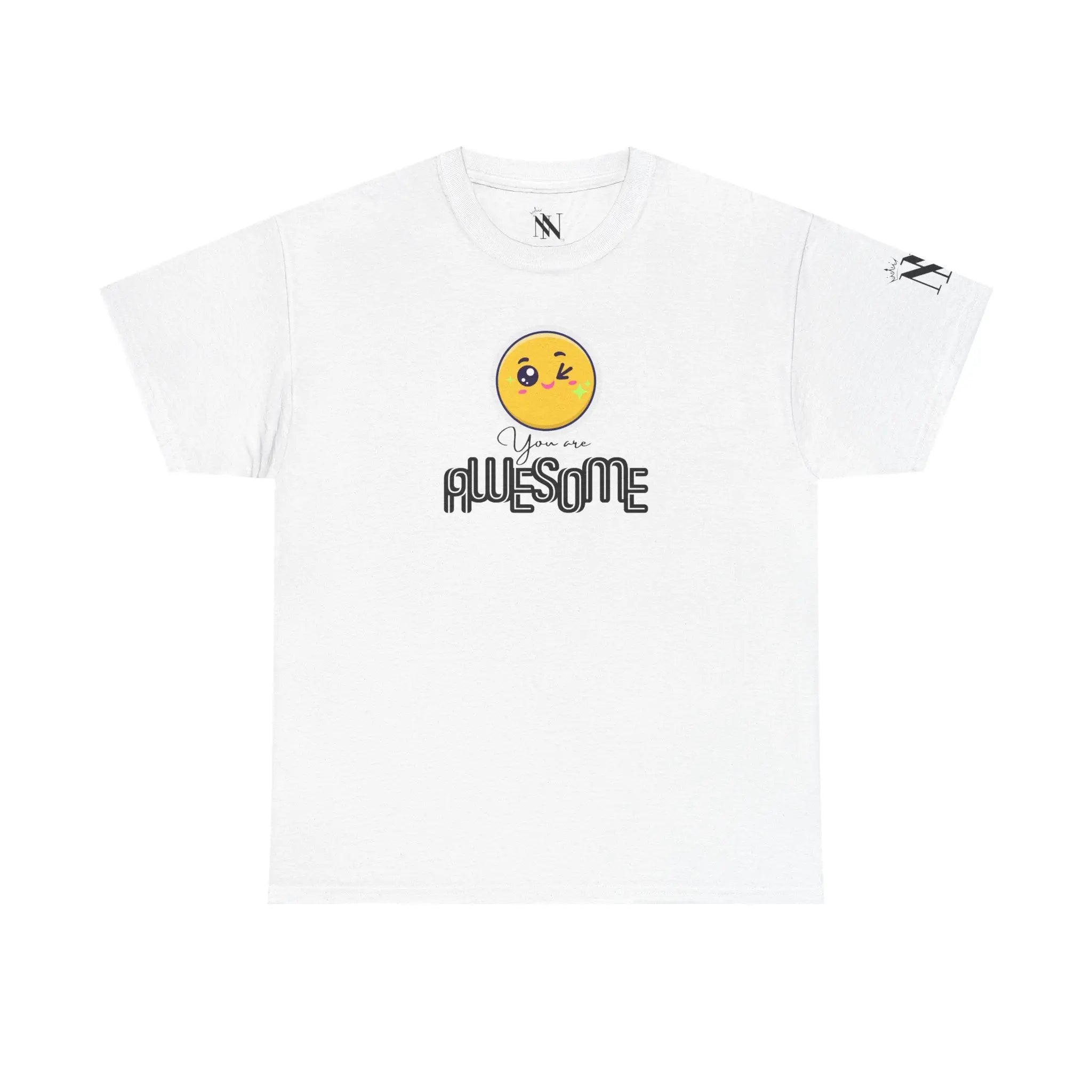 You Are Awesome Emoji Cotton T-Shirt