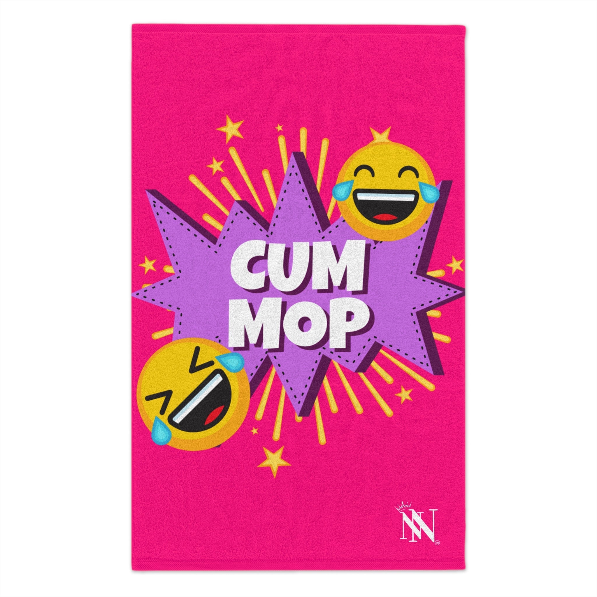 Cum Mop Signature Pink | Mix & Match Soft Fun-Flirty Lovers’ Towels