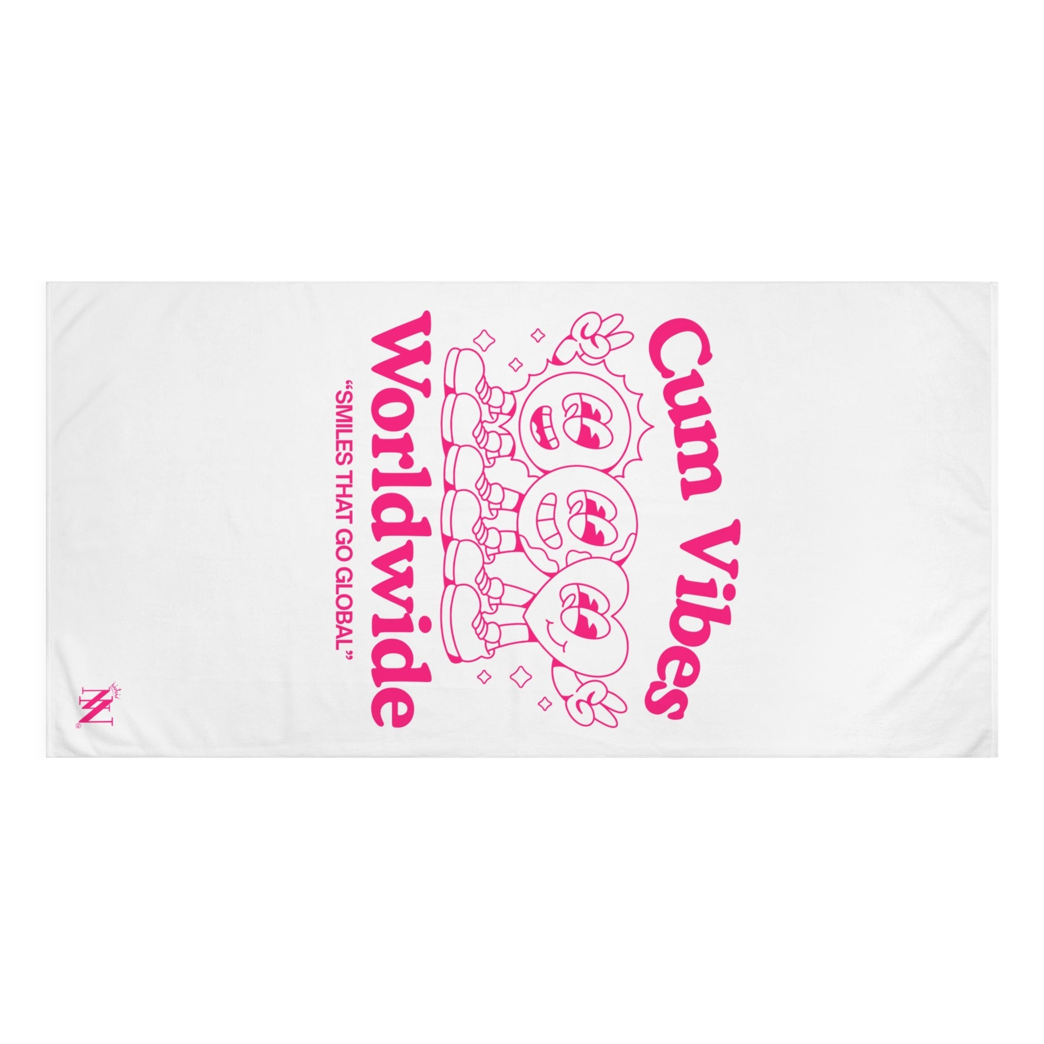 Cum Vibes Worldwide | Mix & Match XL Fun-Flirty Lovers’ Towels