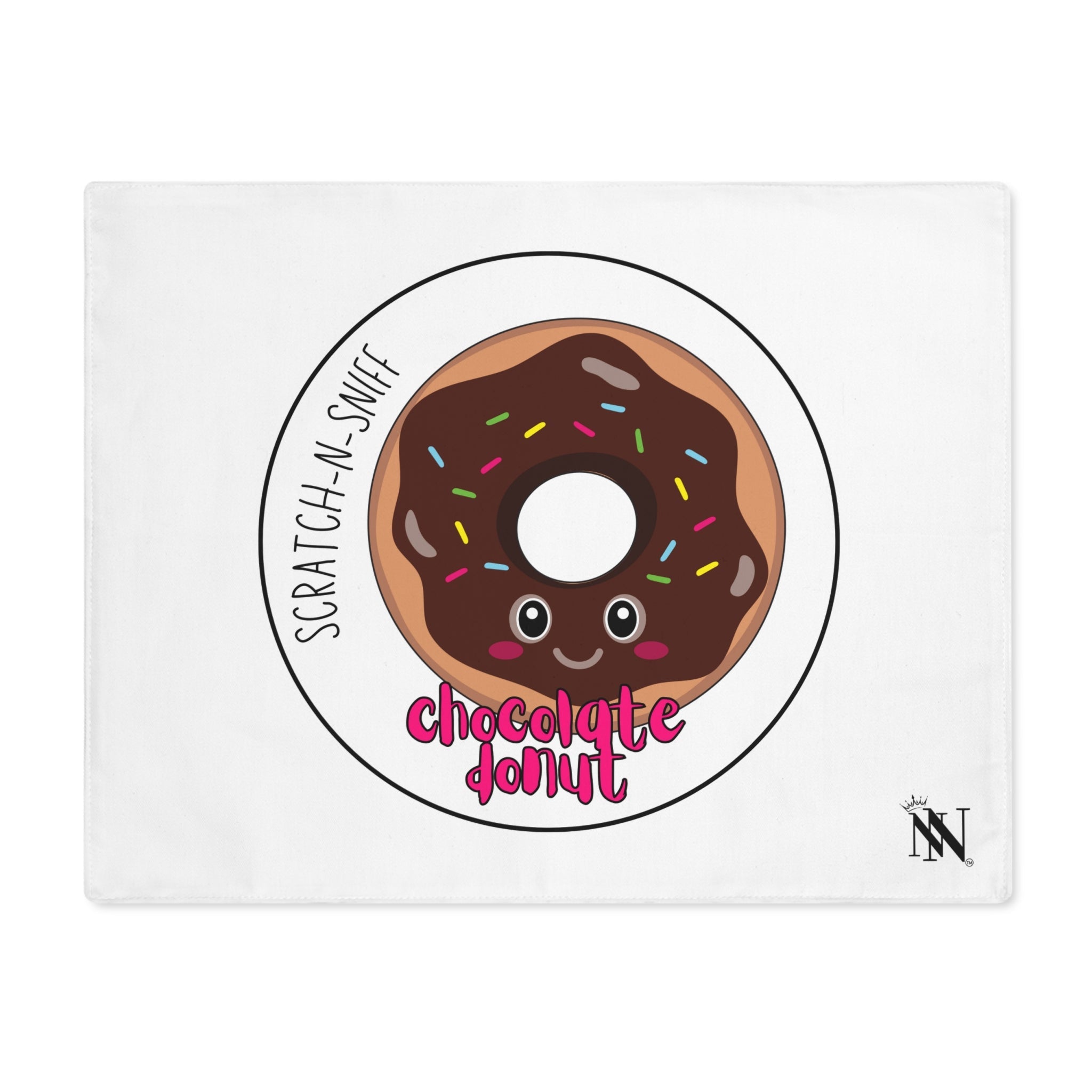 Chocolate Donut Scratch N Sniff | Mix & Match Playful Fun-Flirty Lovers’ Toy Mats