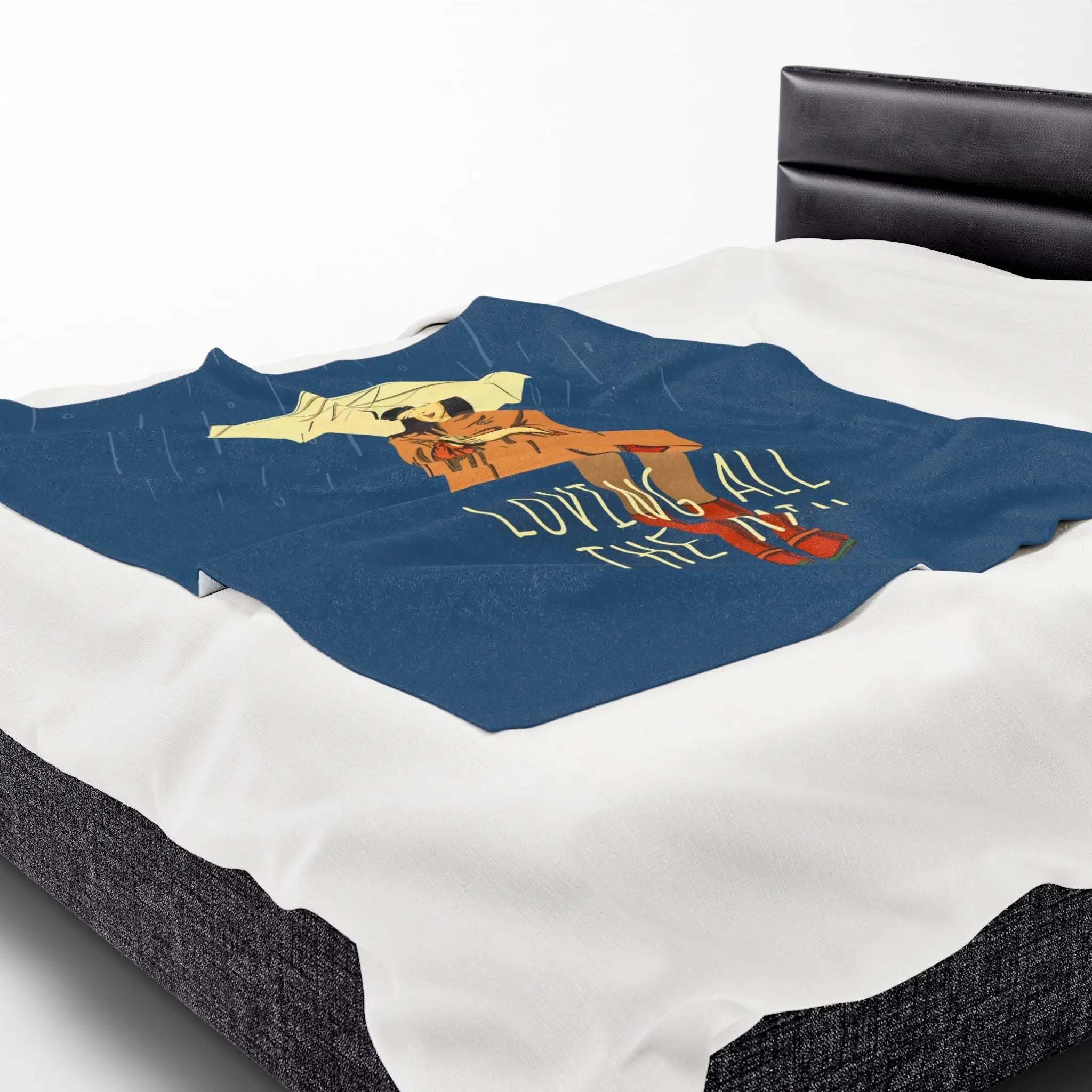 Loving All the Rain | Mix & Match Velveteen Fun-Flirty Lovers’ Blankets