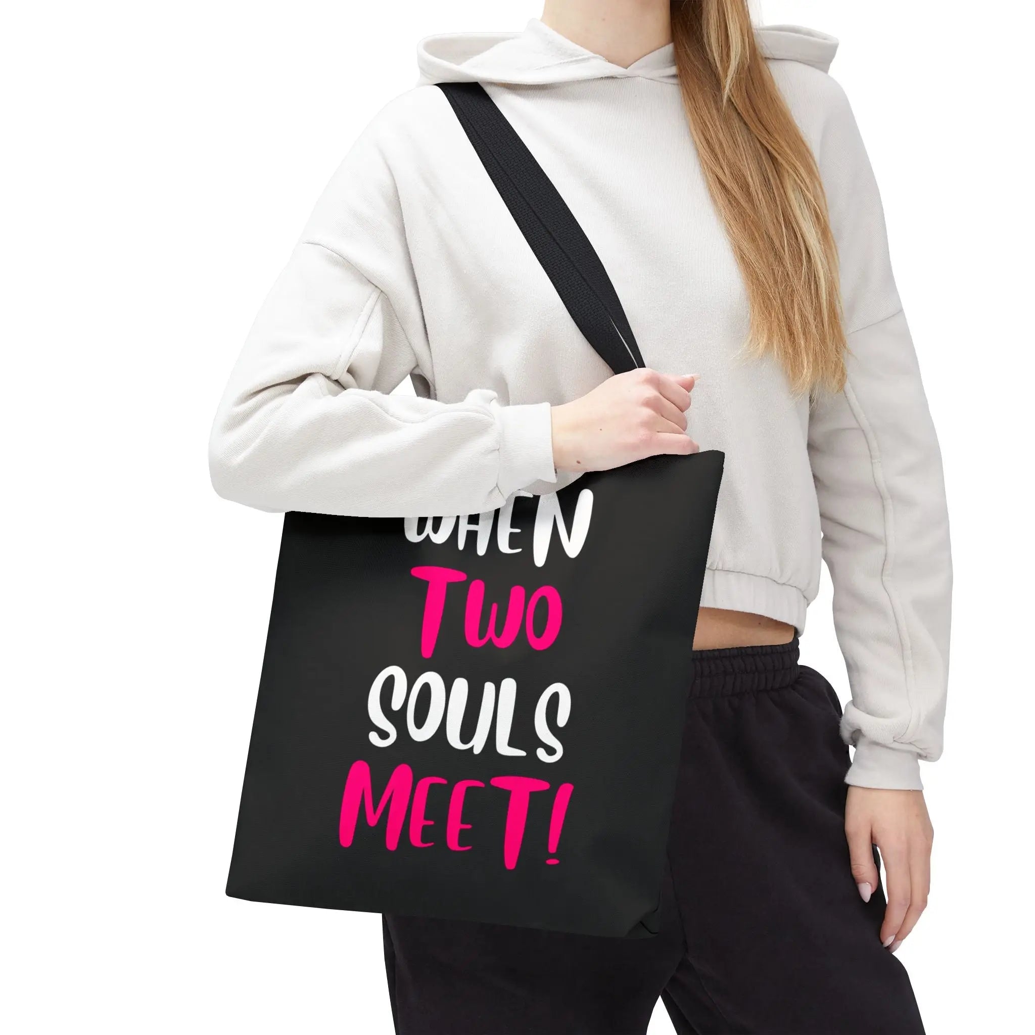 When Two Souls Meet Tote Bag