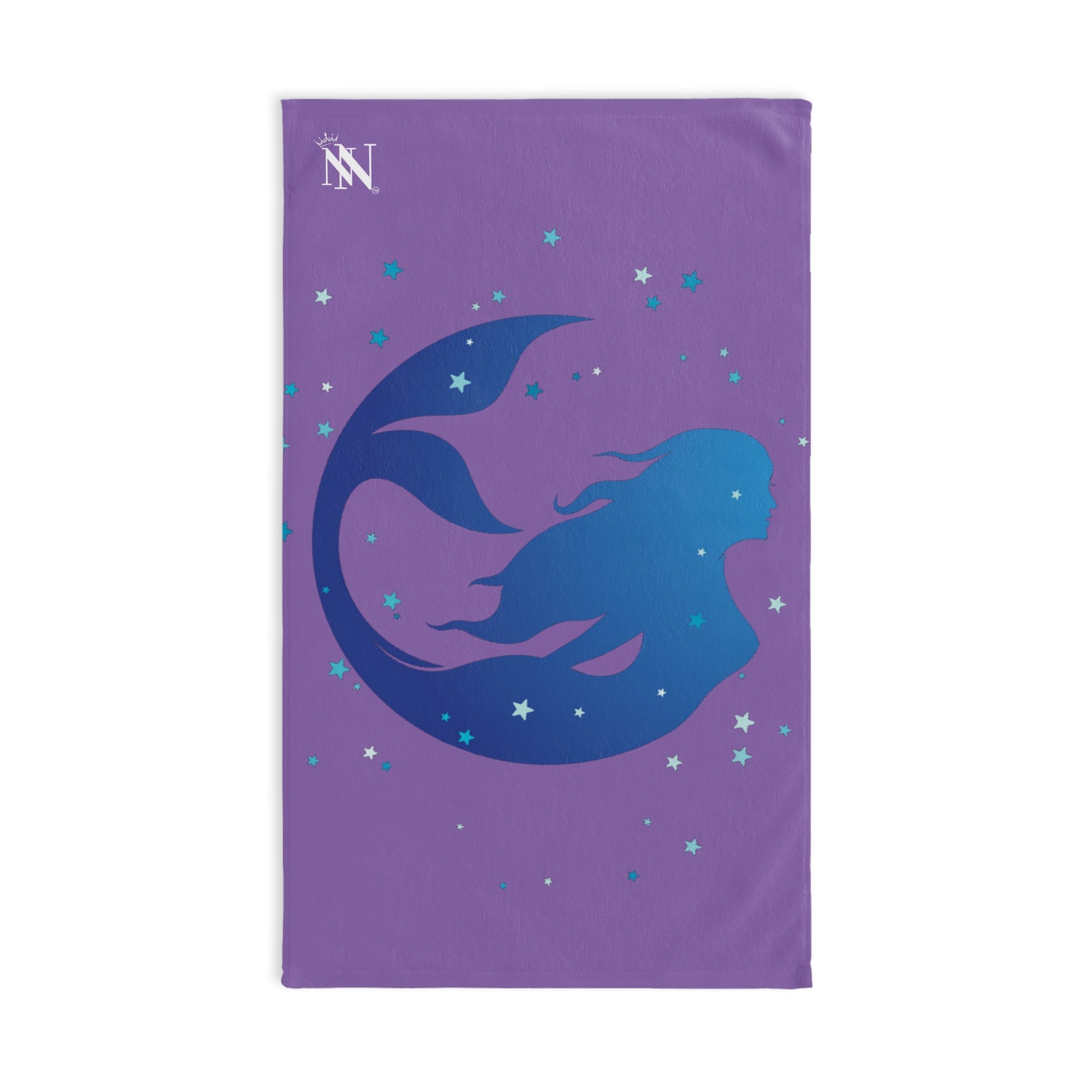 Mermaid & Stars Light Purple | Mix & Match Original Fun-Flirty Lovers’ Towel