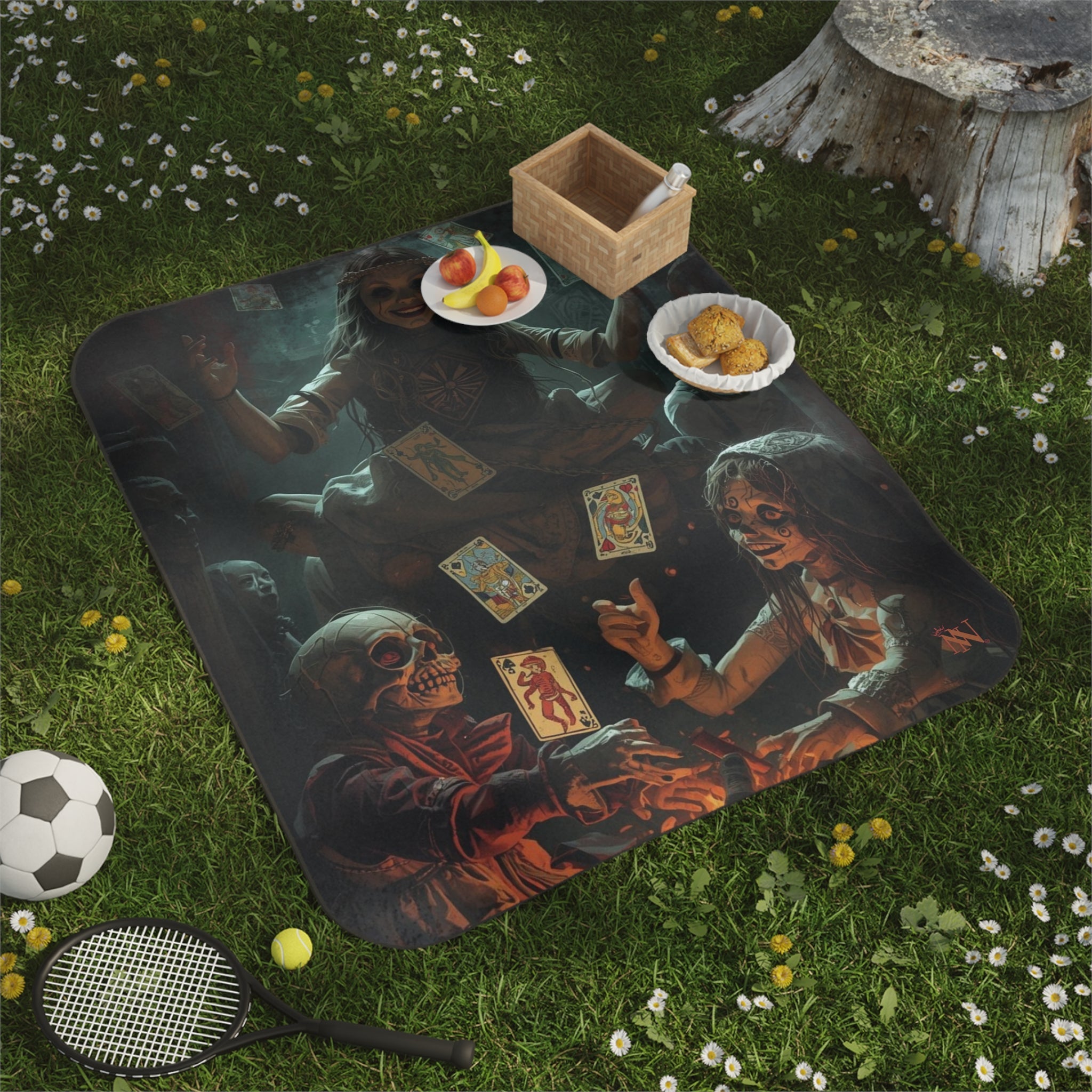 How the Cards Fall | Mix Match Fun-Flirty Lovers’ Water-Resistant Blankets