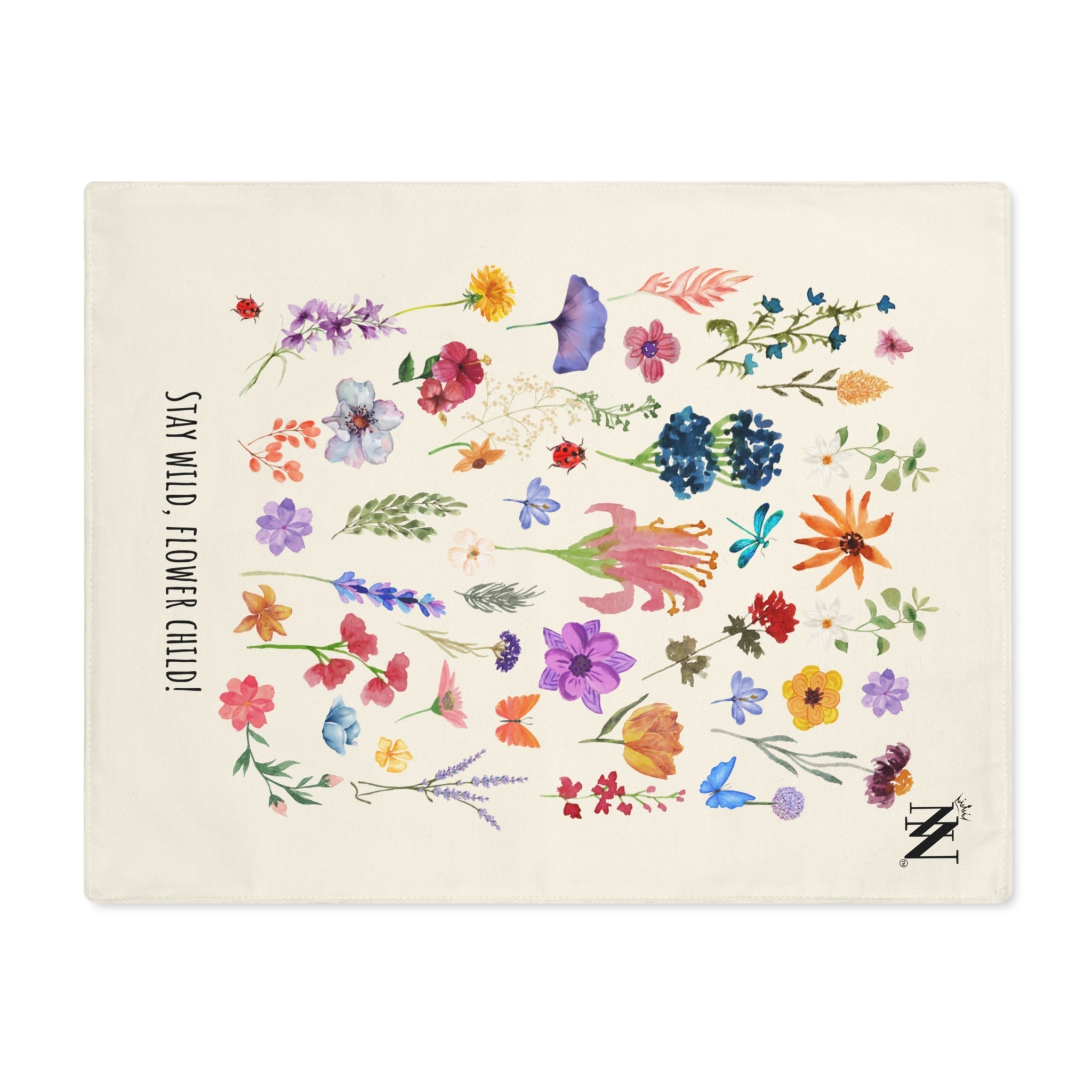Stay Wild Flower Child! | Mix & Match Playful Fun-Flirty Lovers’ Toy Mats
