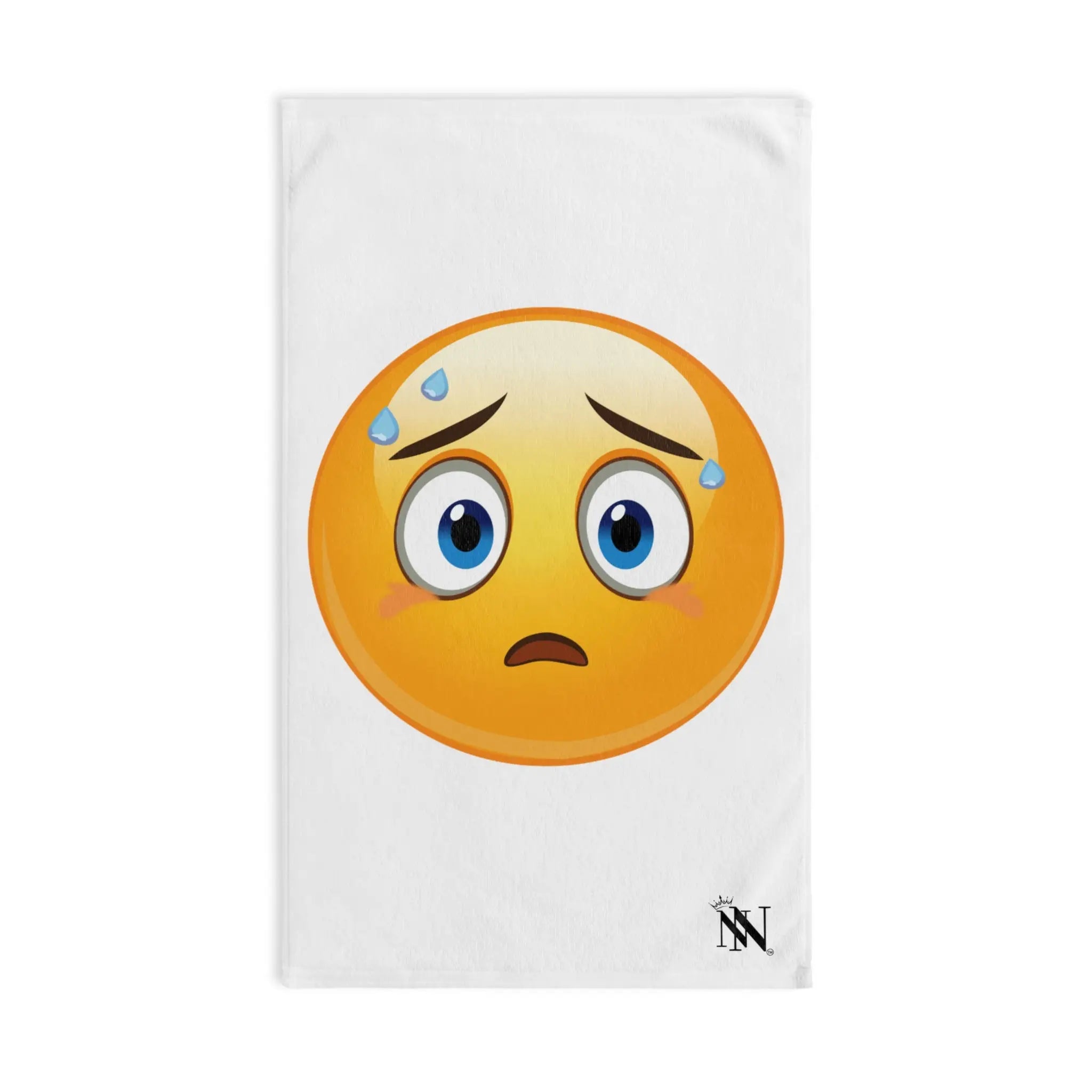 Sweating It Emoji Cum Towel