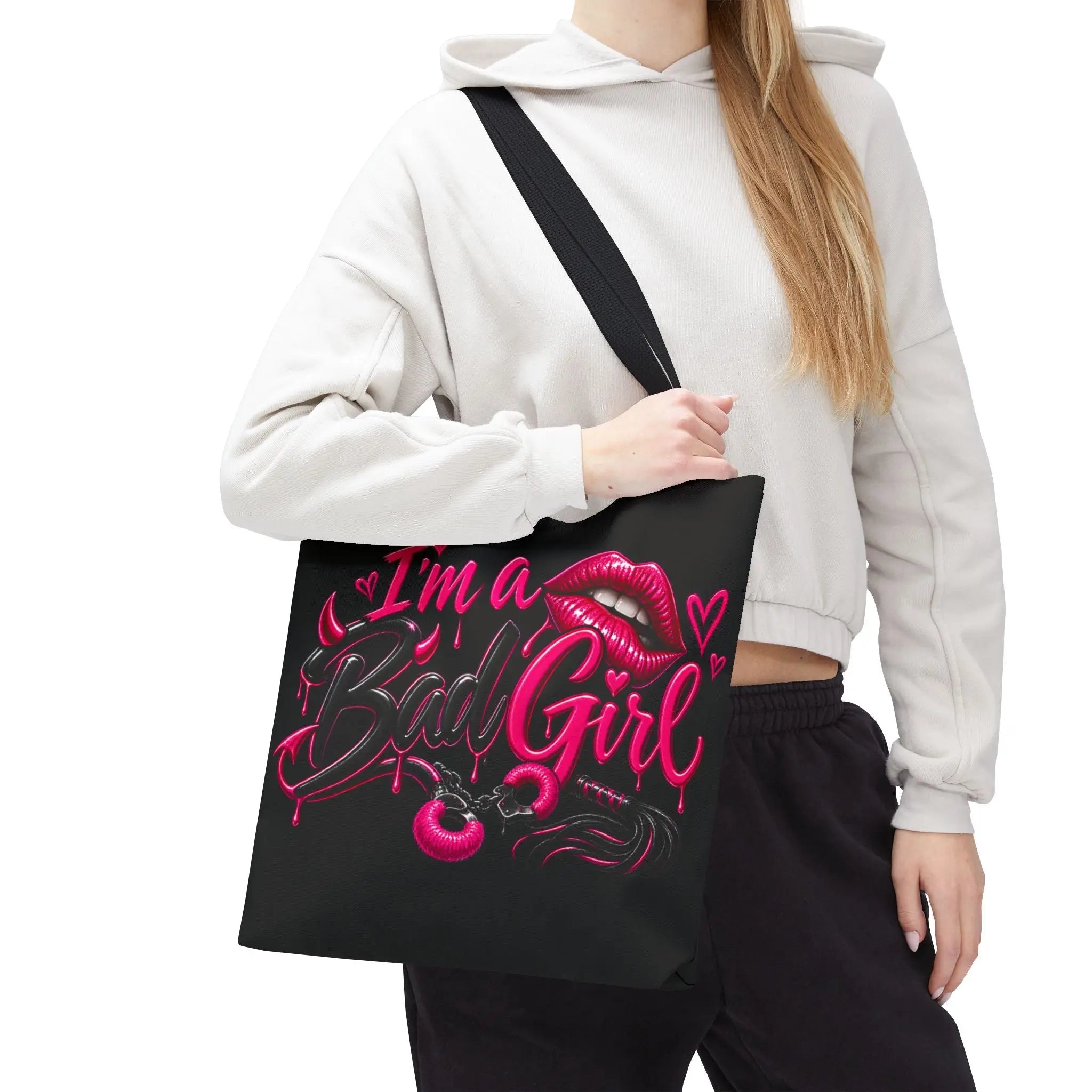 I’m a Bad Girl Sexy | Nectar Napkins Fun-Flirty Lovers’ Totes
