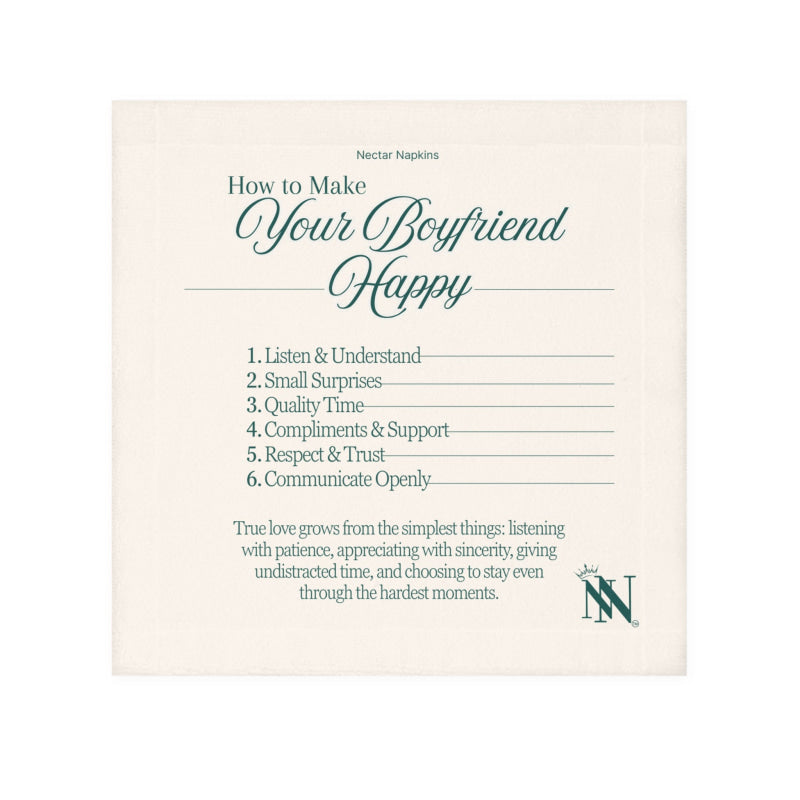 How to Make Your Boyfriend Happy | Mix & Match Lils’ Fun-Flirty Lovers’ Towels