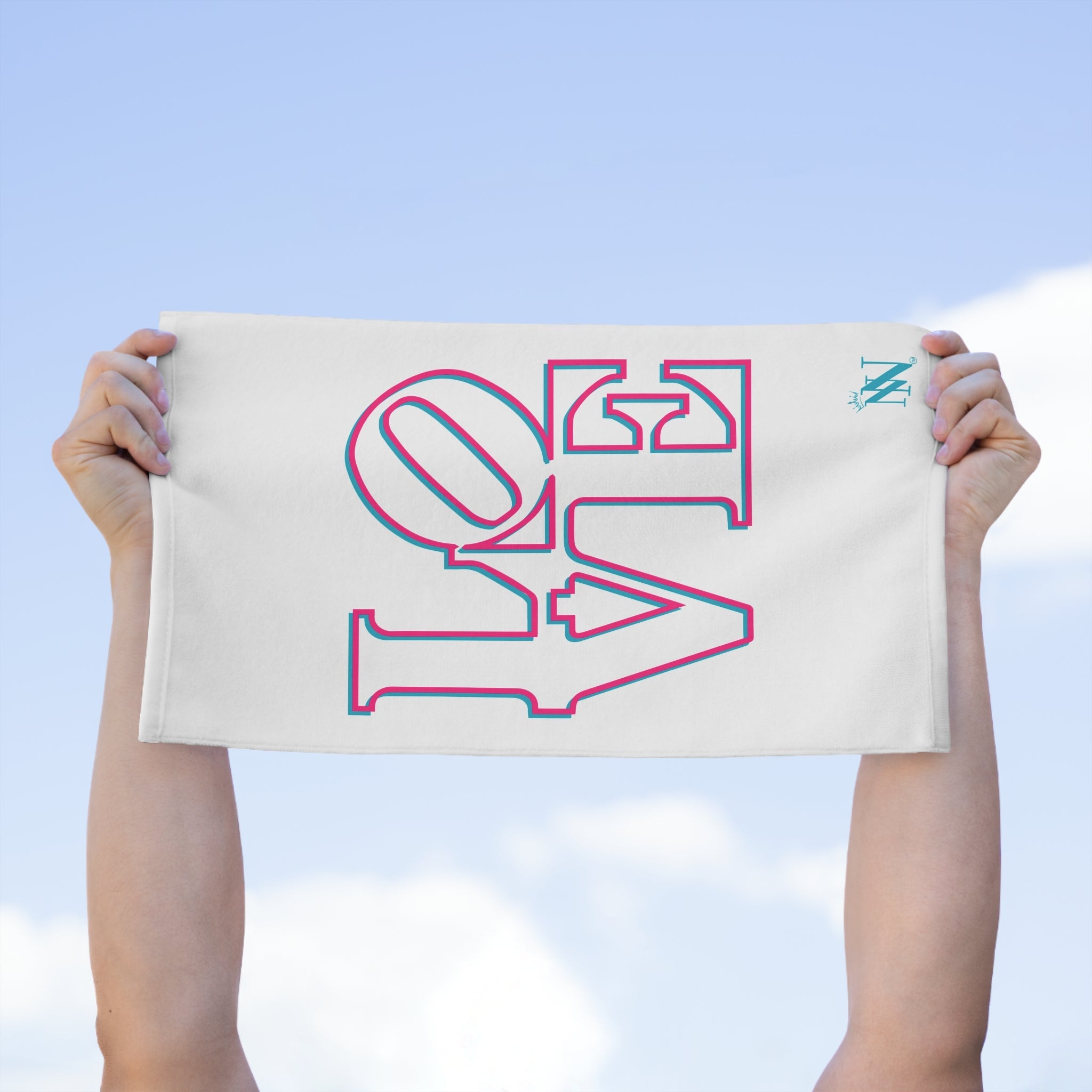 Two-Dimensional Love | Mix & Match Soft Fun-Flirty Lovers’ Towels