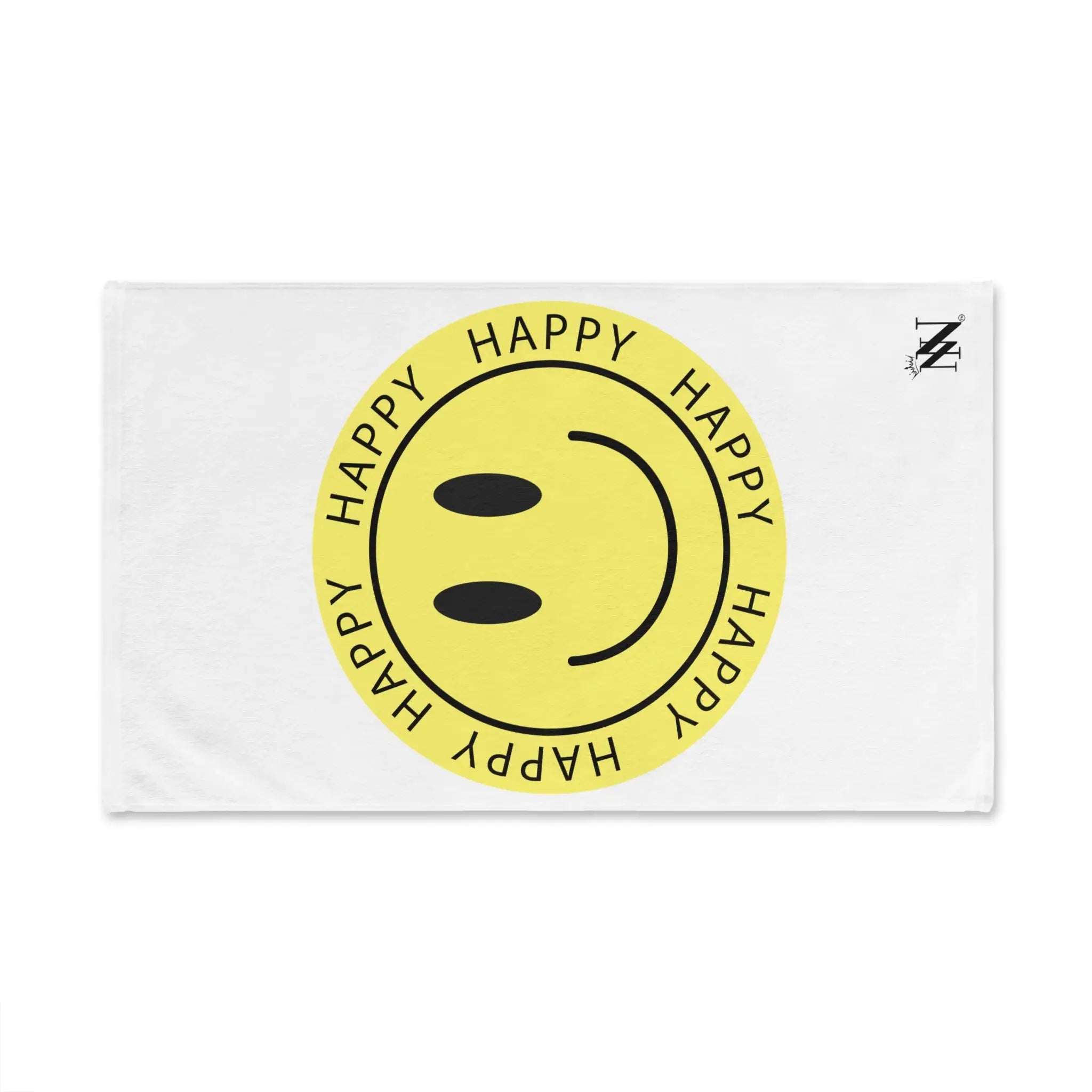 Happy Face Sticker Cum Towel