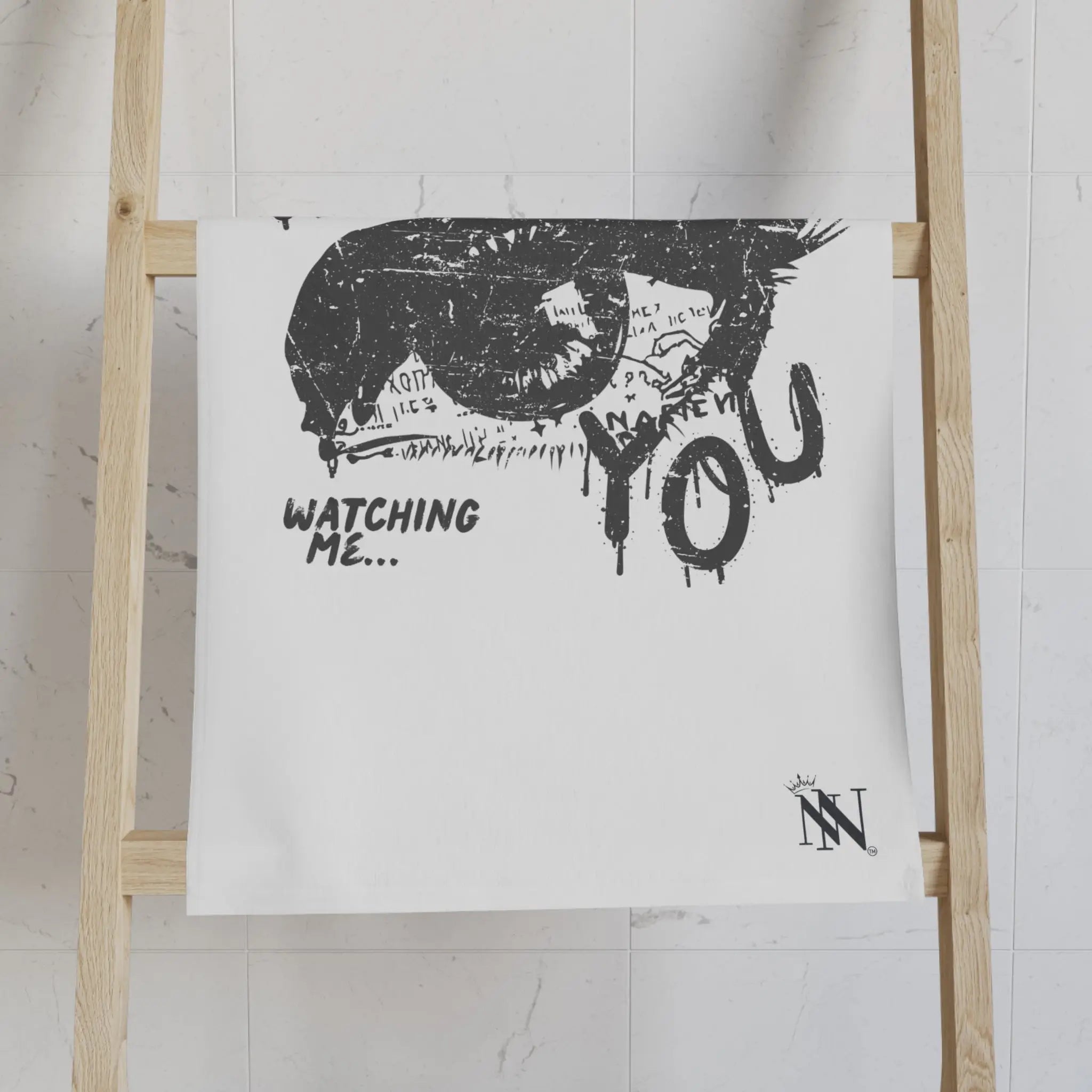 Watching You Watching Me | Mix & Match Original Fun-Flirty Lovers’ Towels