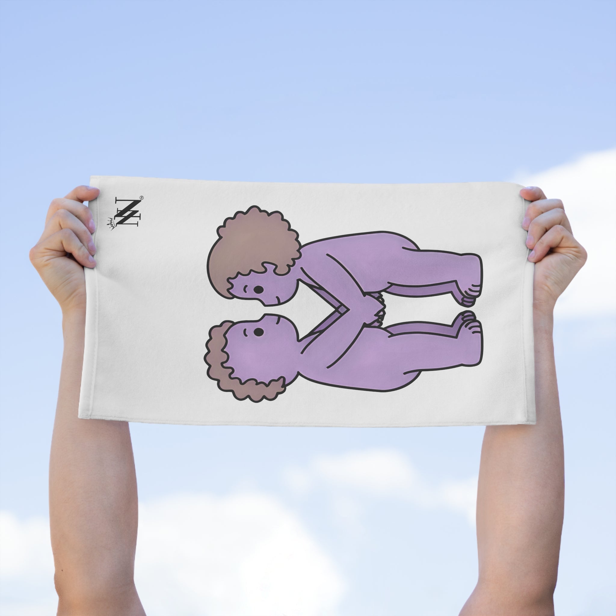 Naked Couple Emoji | Mix & Match Soft Fun-Flirty Lovers’ Towels