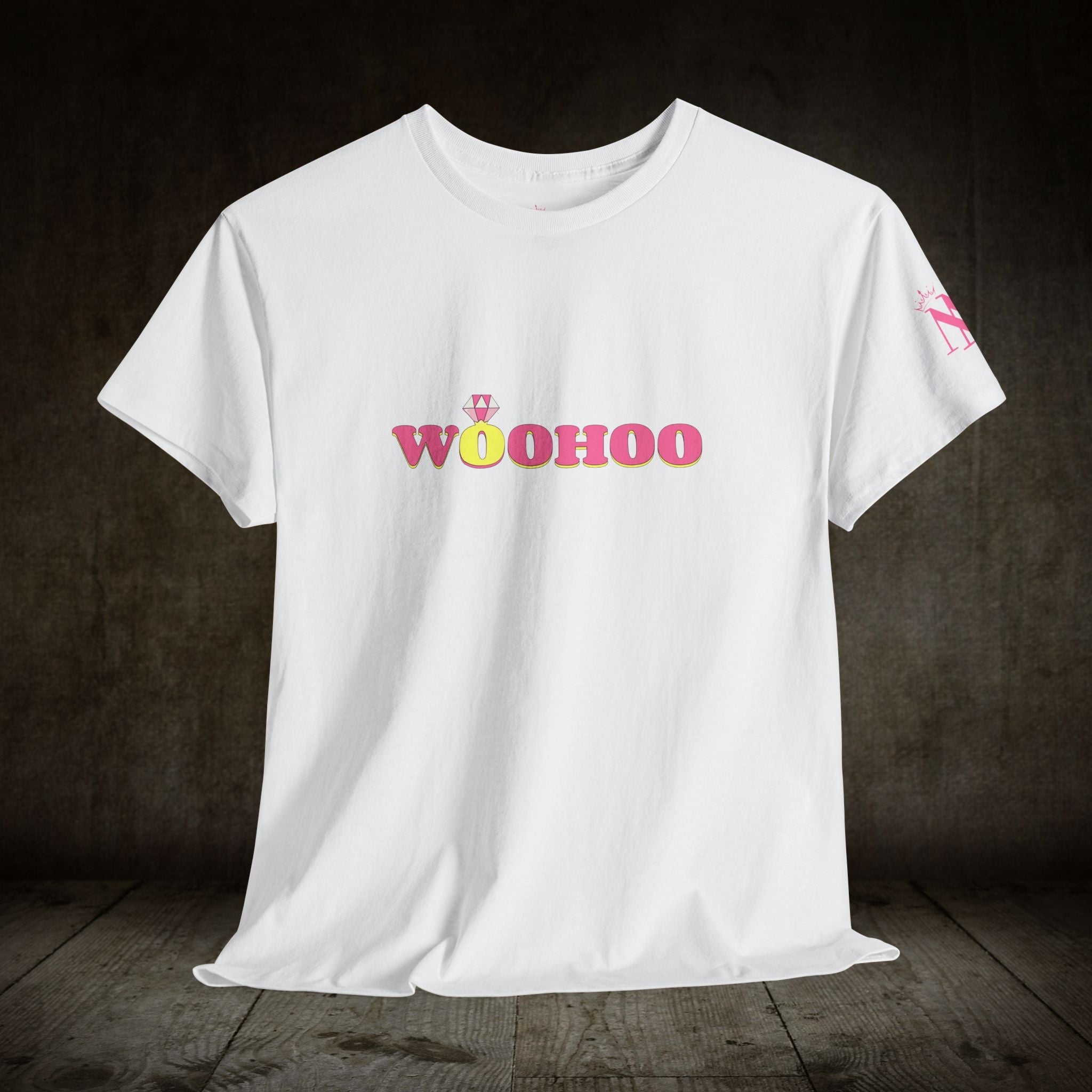 WooHoo Diamond Ring Bride | Mix & Match Cotton Unisex Fun-Flirty Lovers’ T-Shirts