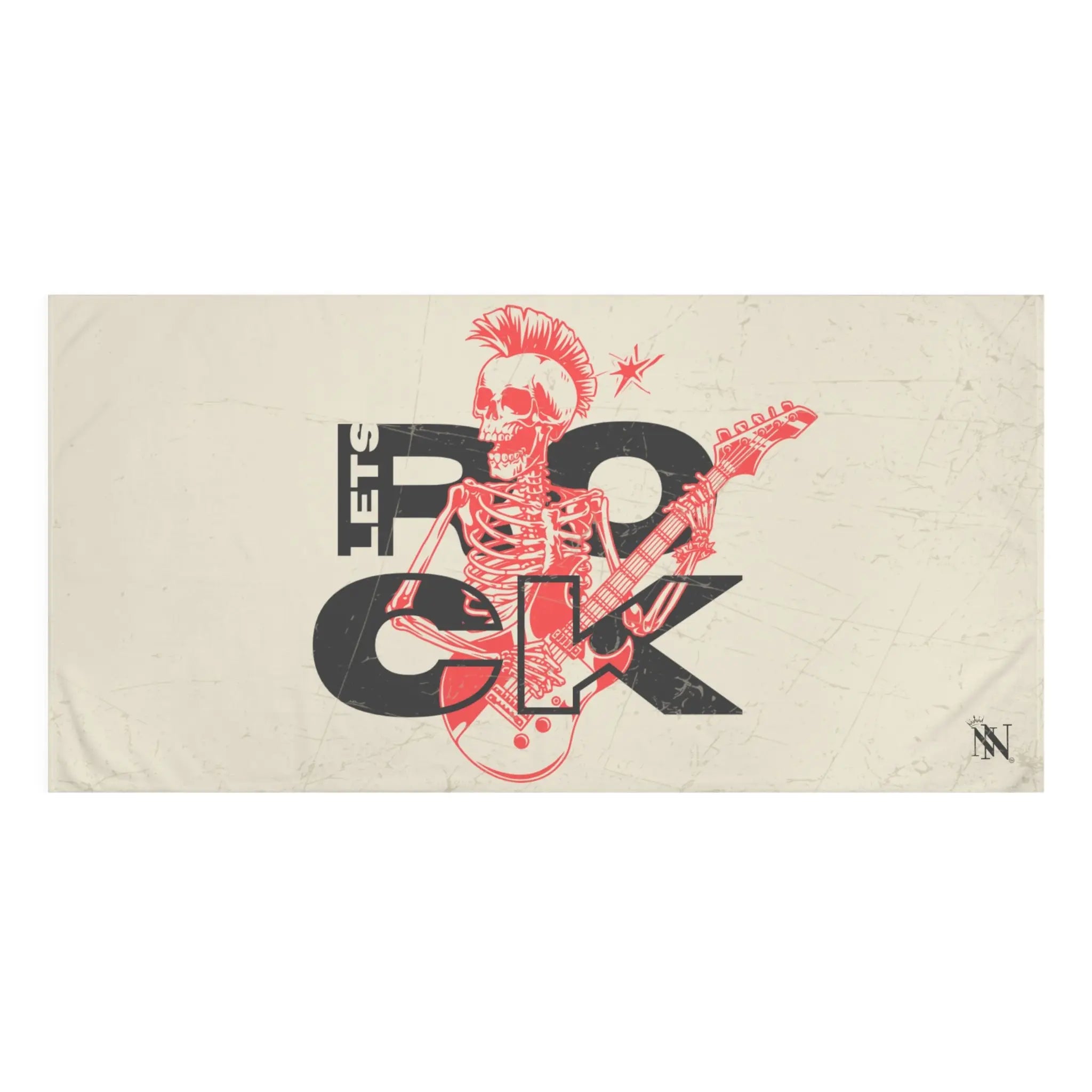Let’s Rock Skull Rocker Anal Sex Towel