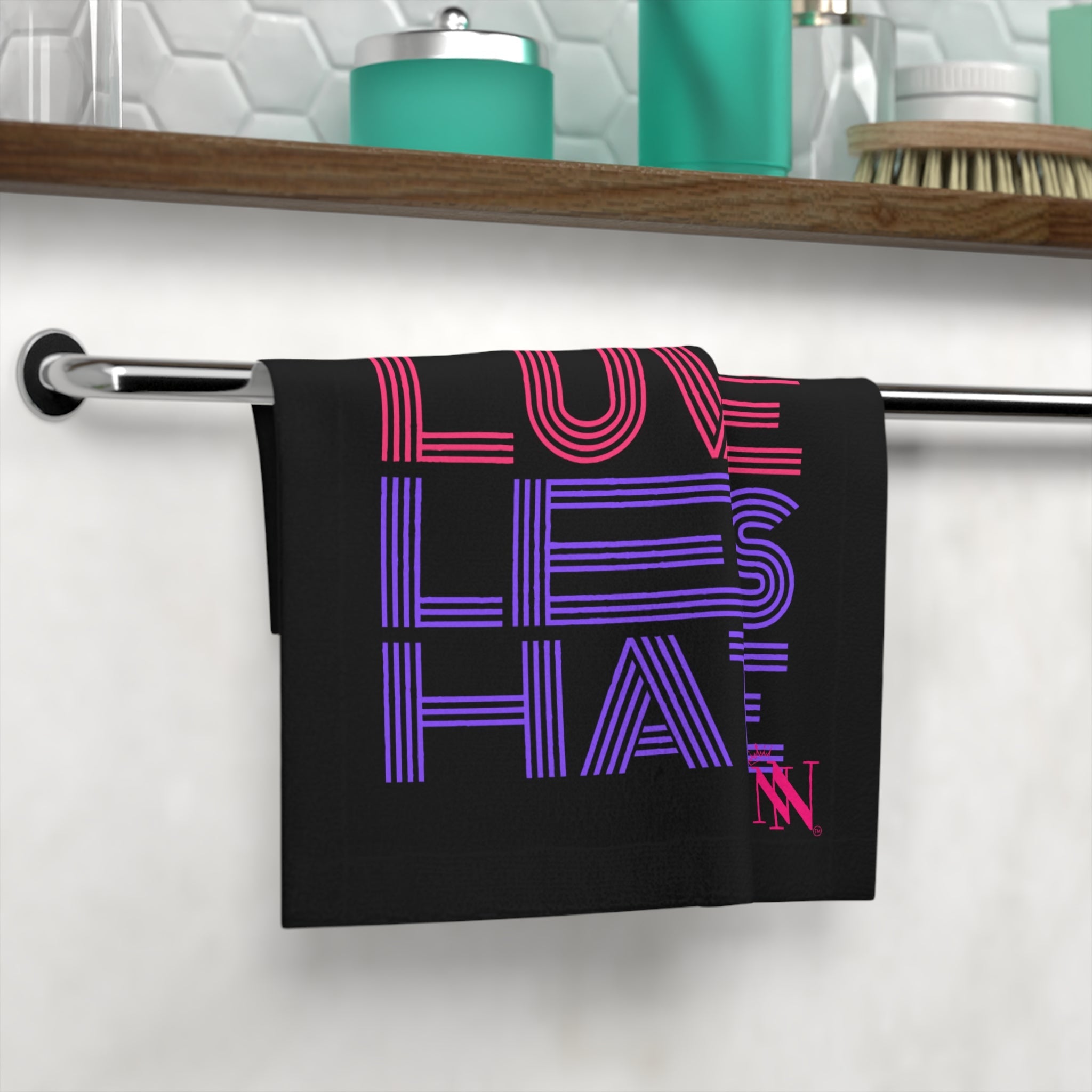 More Love Less Hate Cum Rag