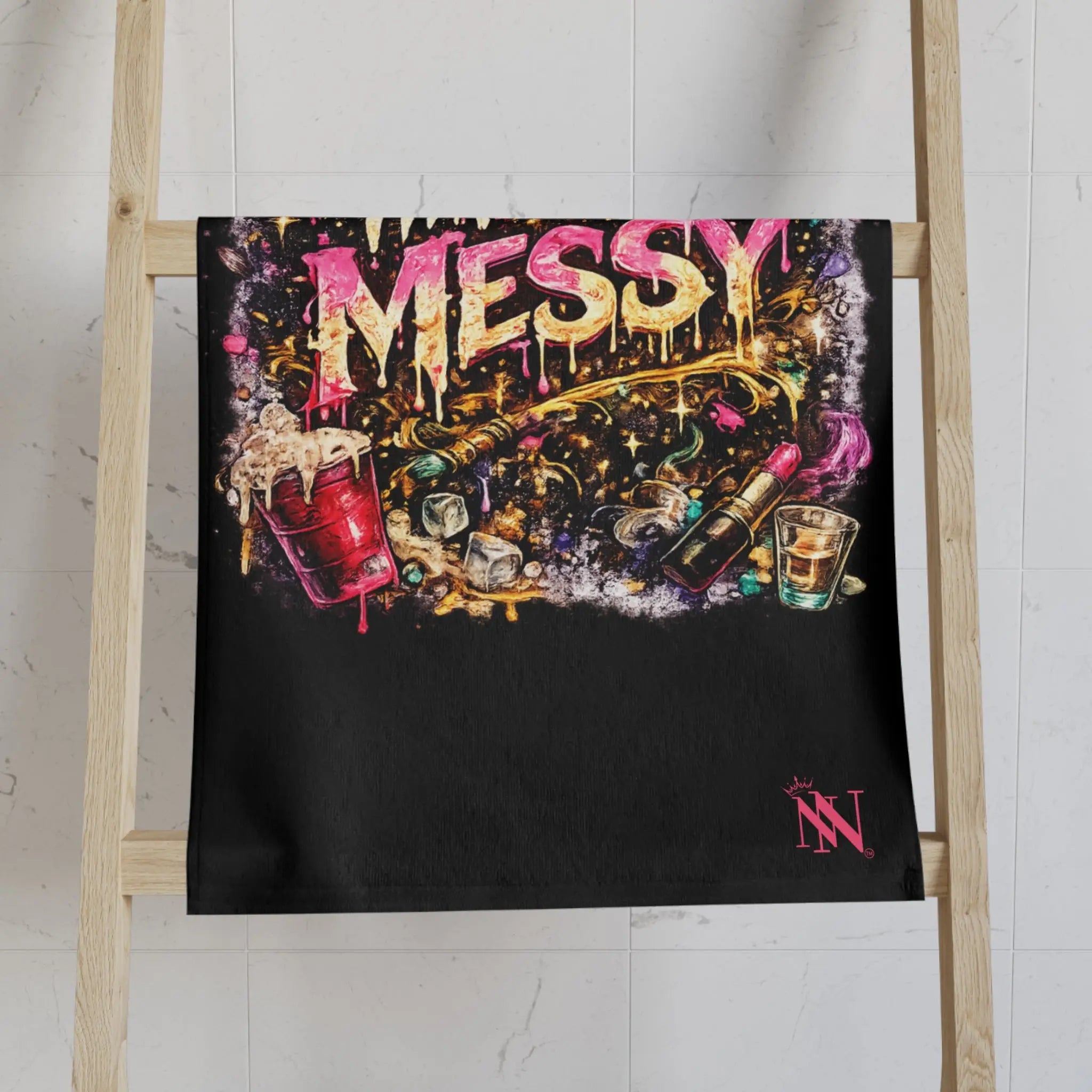 Time to Get Messy Party Cum Towel