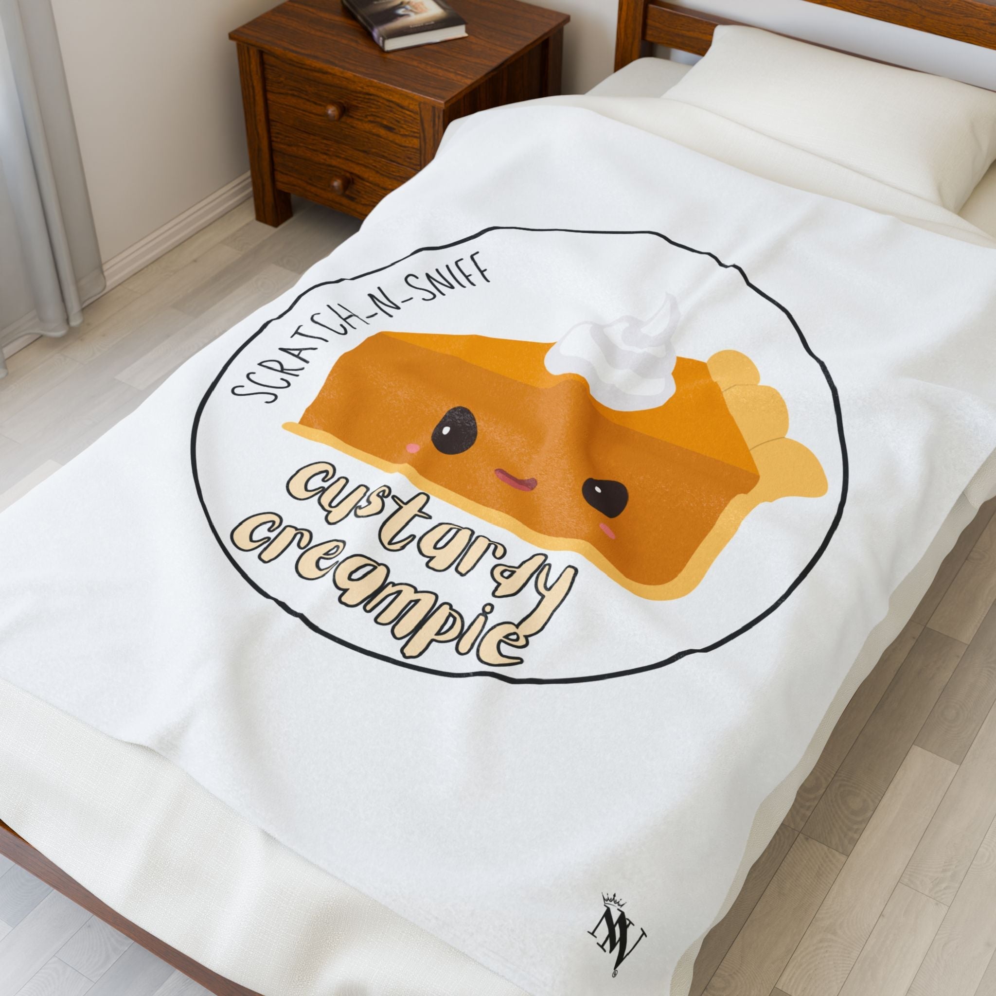 Custardy Creampie Scratch N Sniff | Mix & Match Fun-Flirty Loversā Blankets