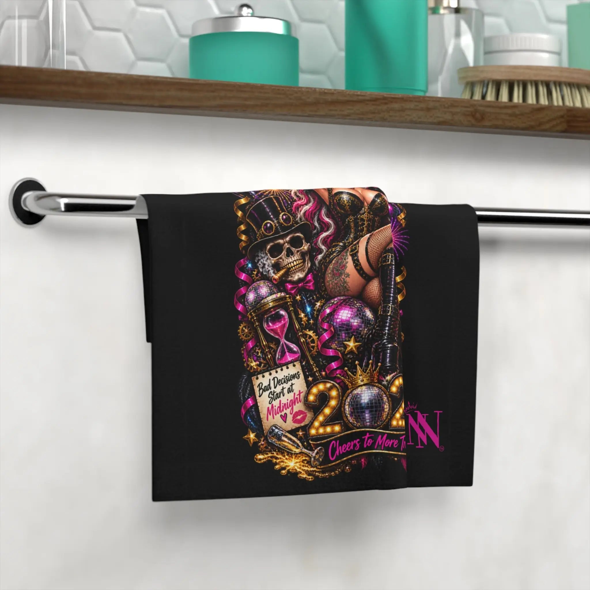 New Year’s Eve Wicked Fantasy | Nectar Napkins Lils’ Fun-Flirty Lovers’ Towels