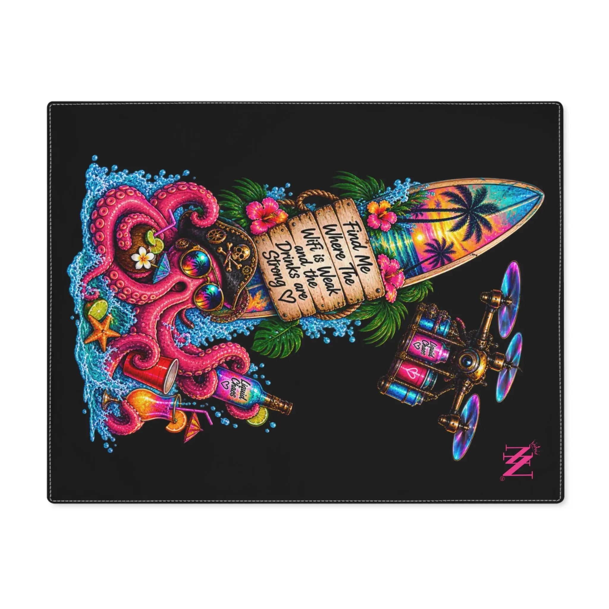 Liquid Chaos Spring Break Sex Toy Mat