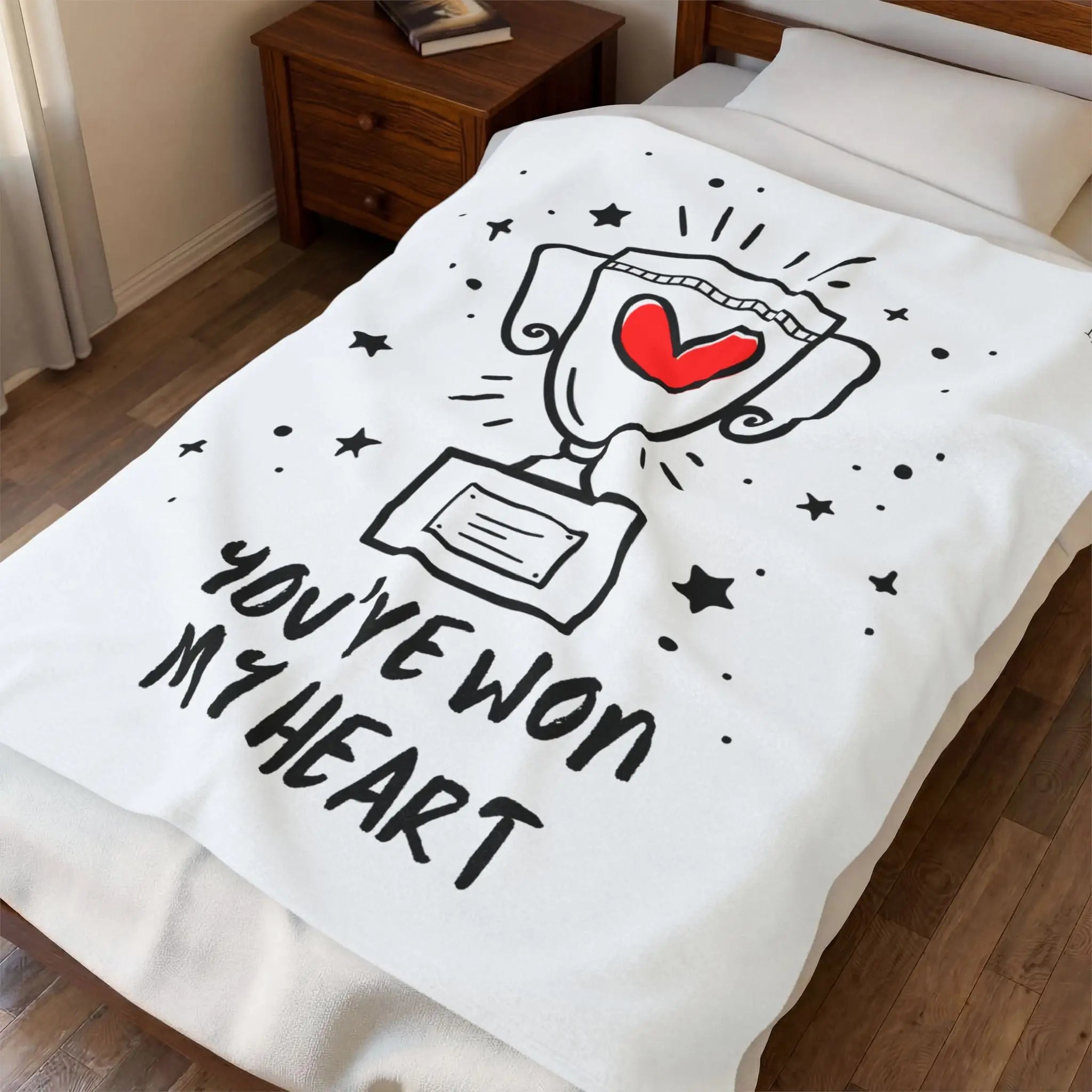You’ve Won My Heart Romantic Sex Gifts Blanket