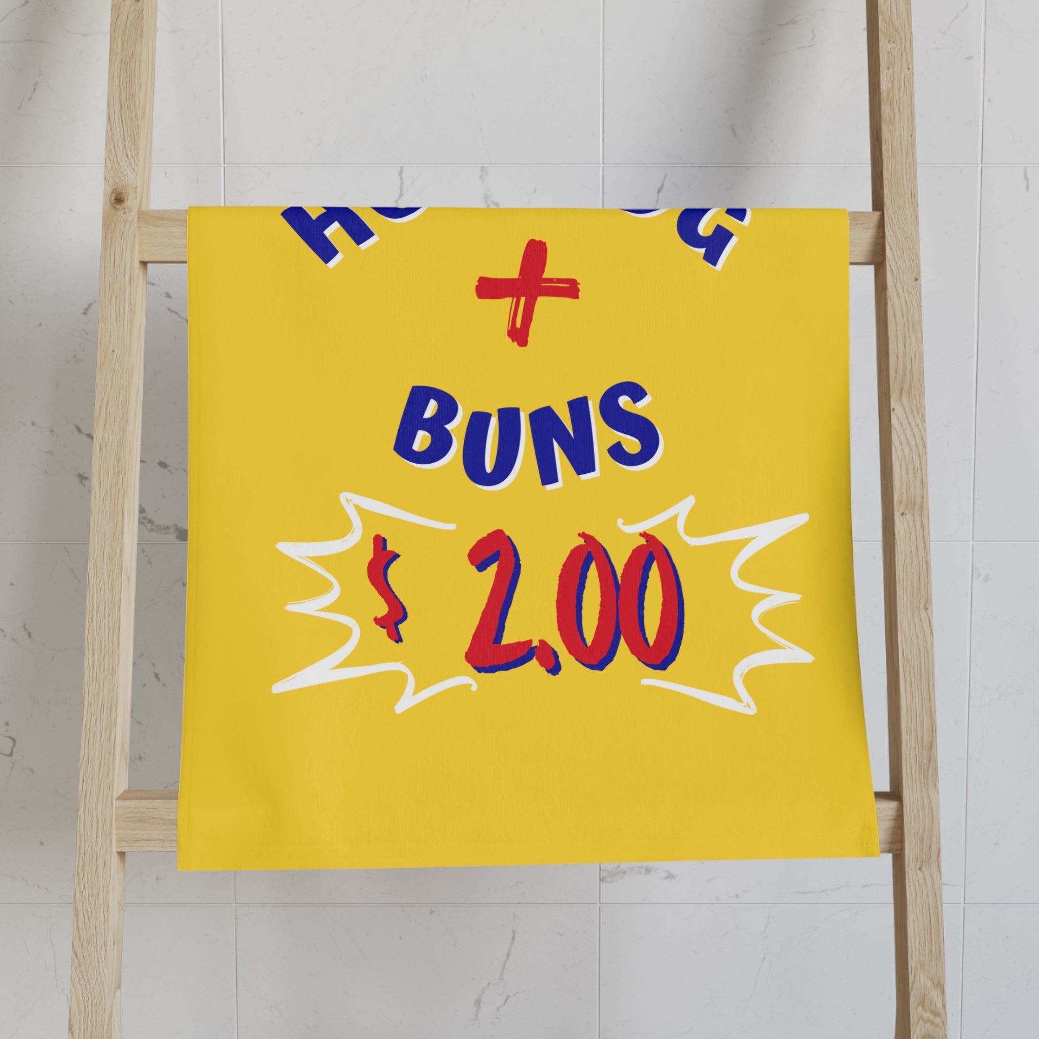 Hot Dog + Buns | Mix & Match Classic Fun-Flirty Lovers’ Towels