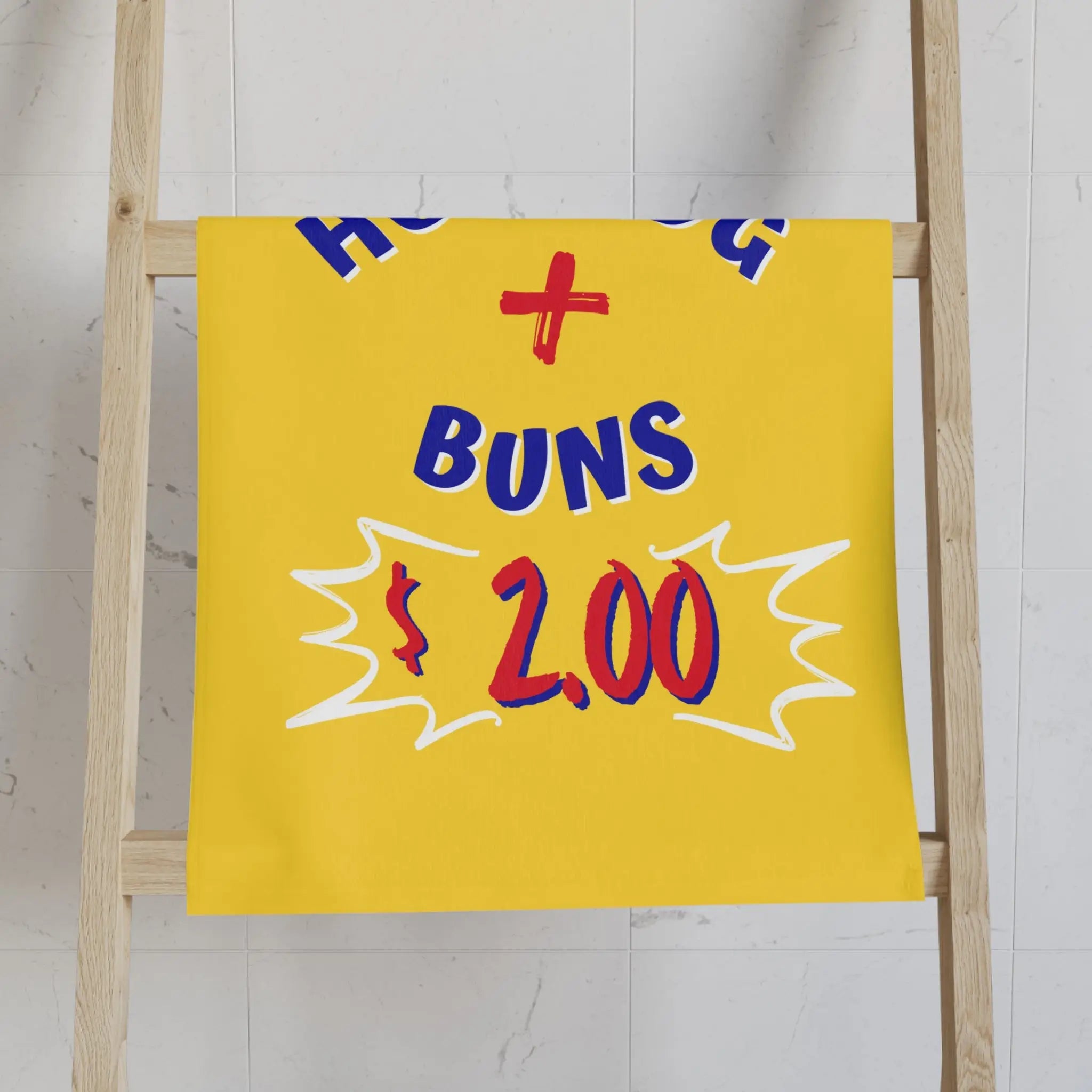 Hot Dog + Buns | Mix & Match Classic Fun-Flirty Lovers’ Towels