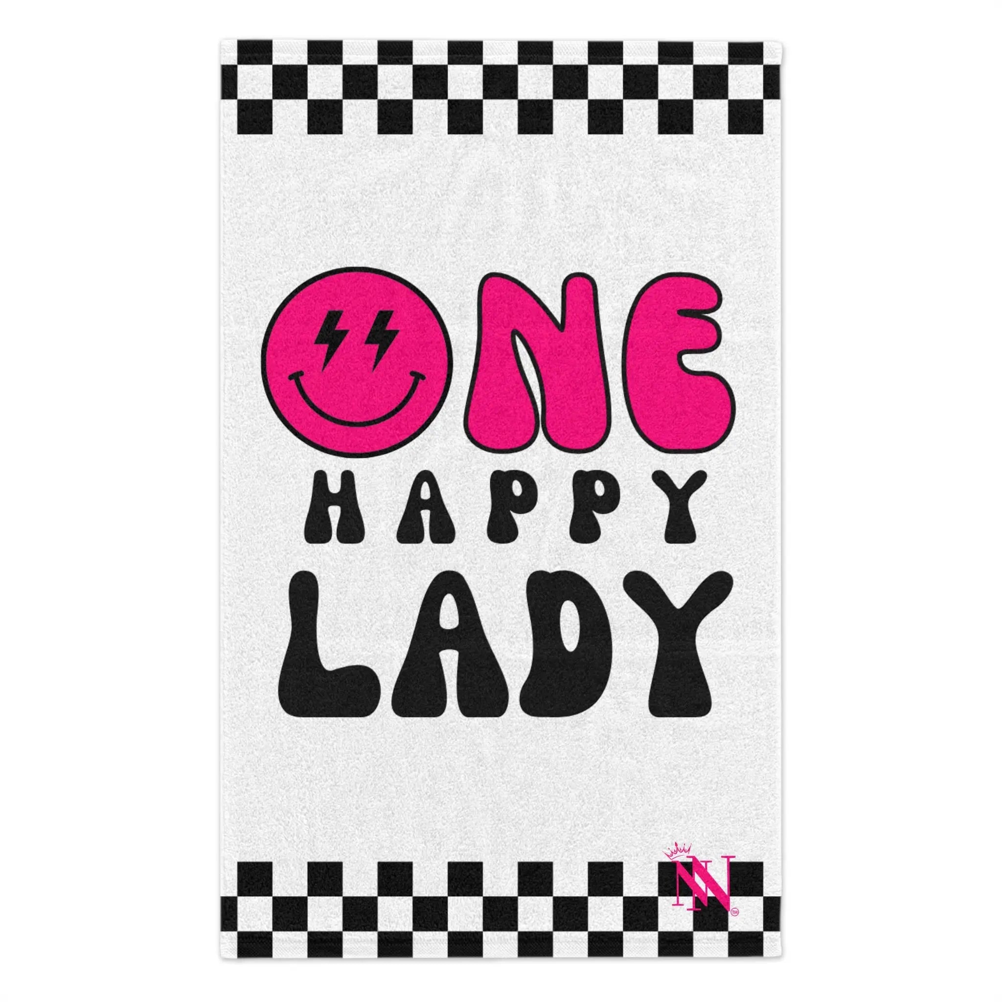 One Happy Lady Emoji | Nectar Napkins Fun-Flirty Loversā Towels