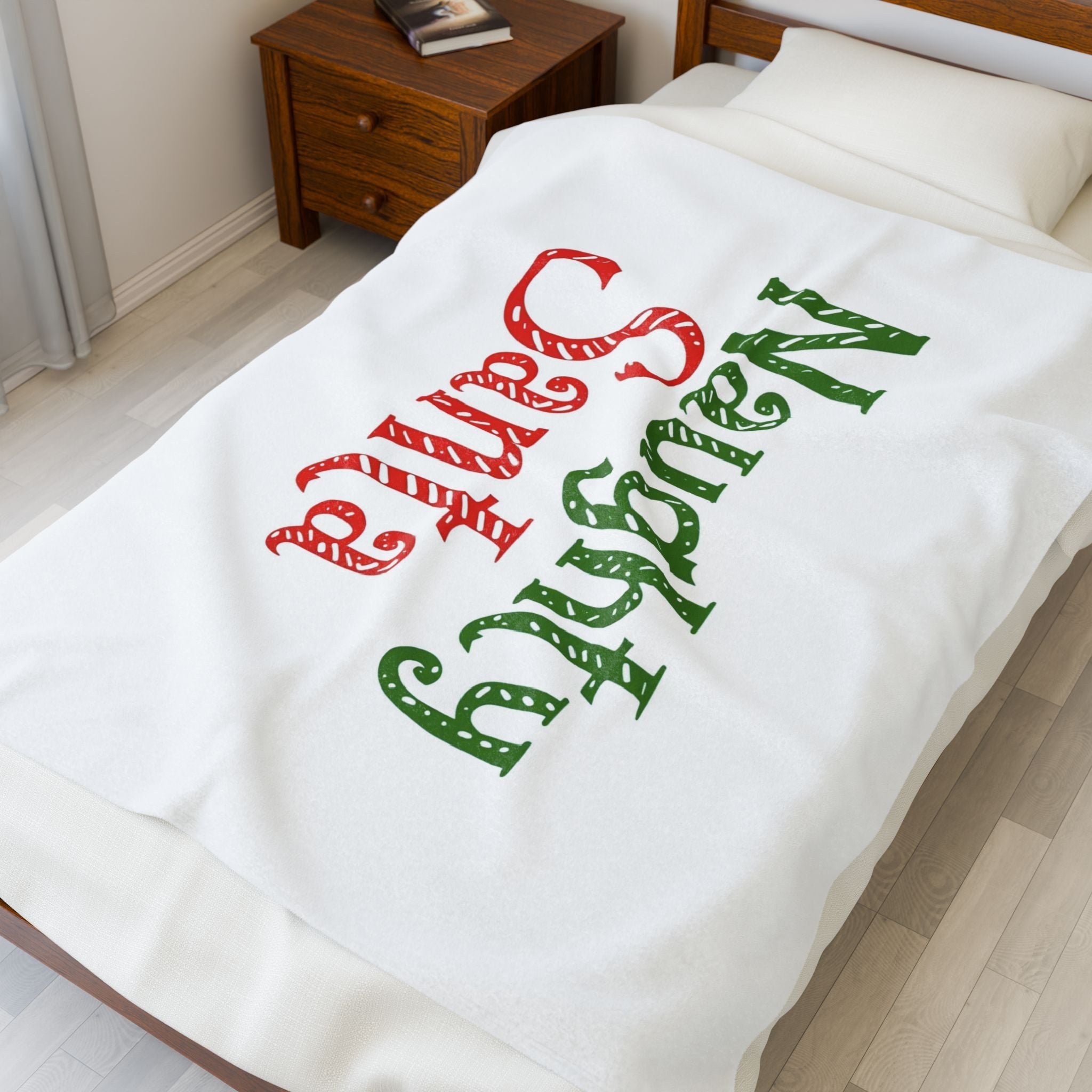 Naughty Santa | Mix & Match Soft Fun-Flirty Lovers’ Blankets