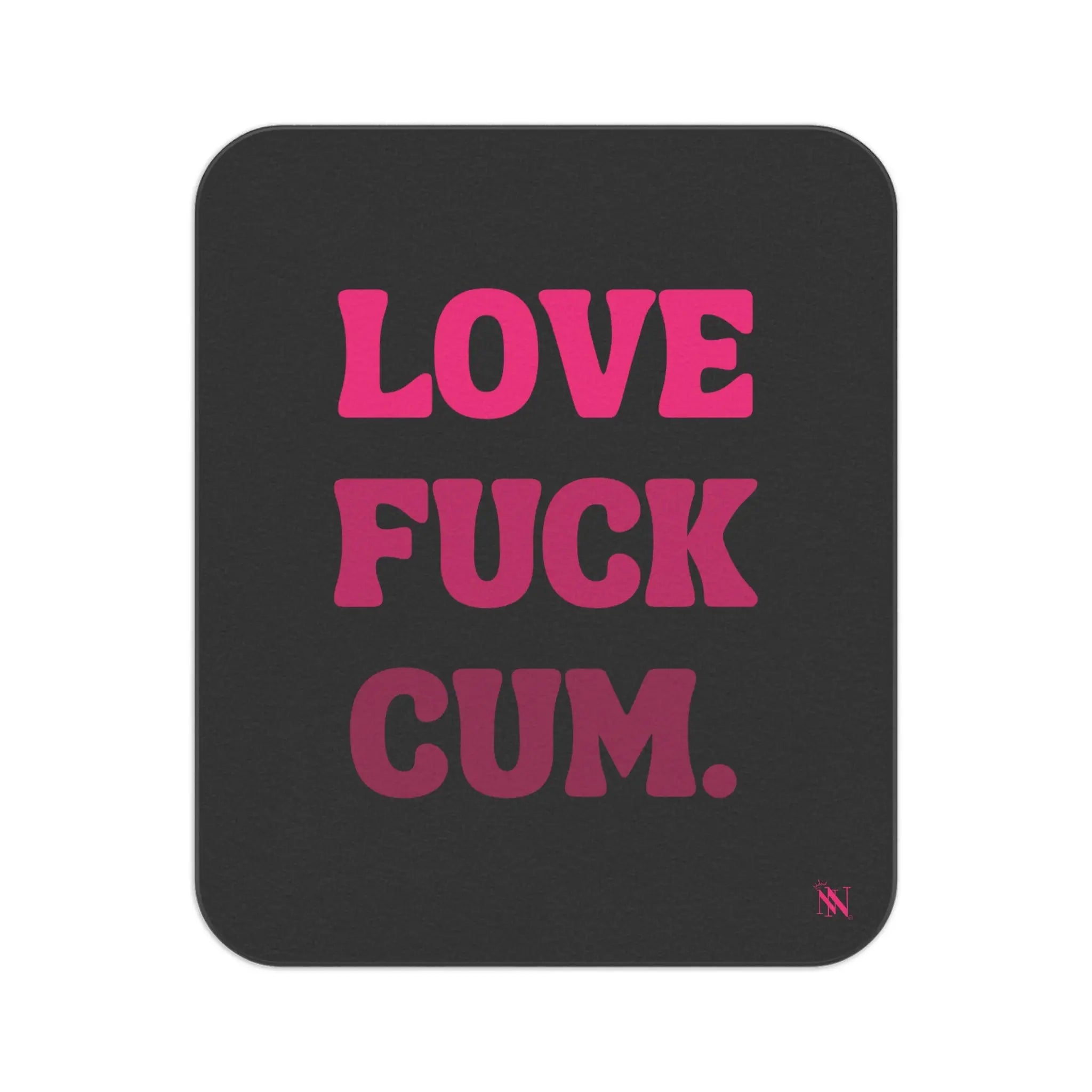 Love Fuck Cum. Nectar Napkins Sex Blanket