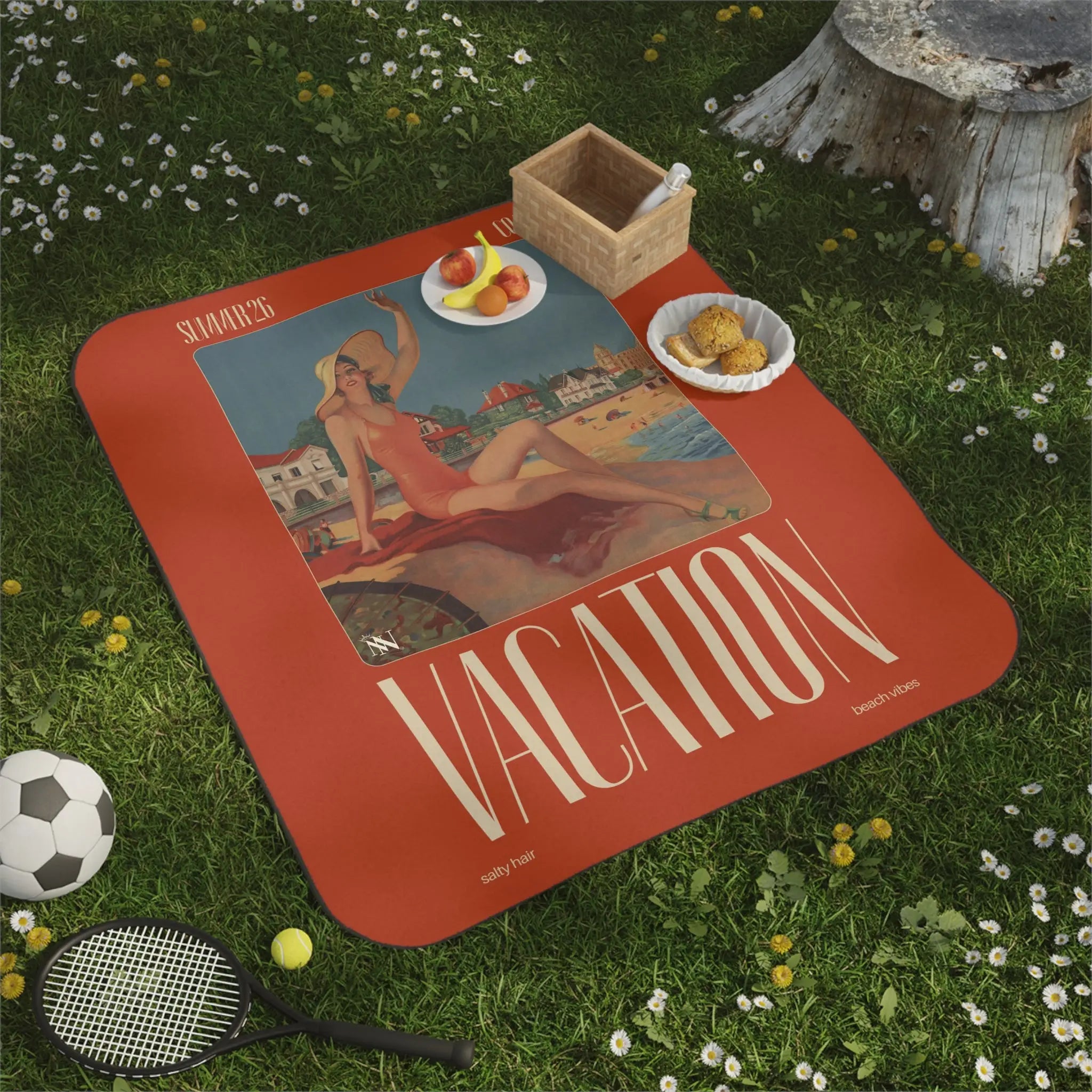 Summer Coast 26’ | Mix Match Fun-Flirty Lovers’ Water-Resistant Blankets