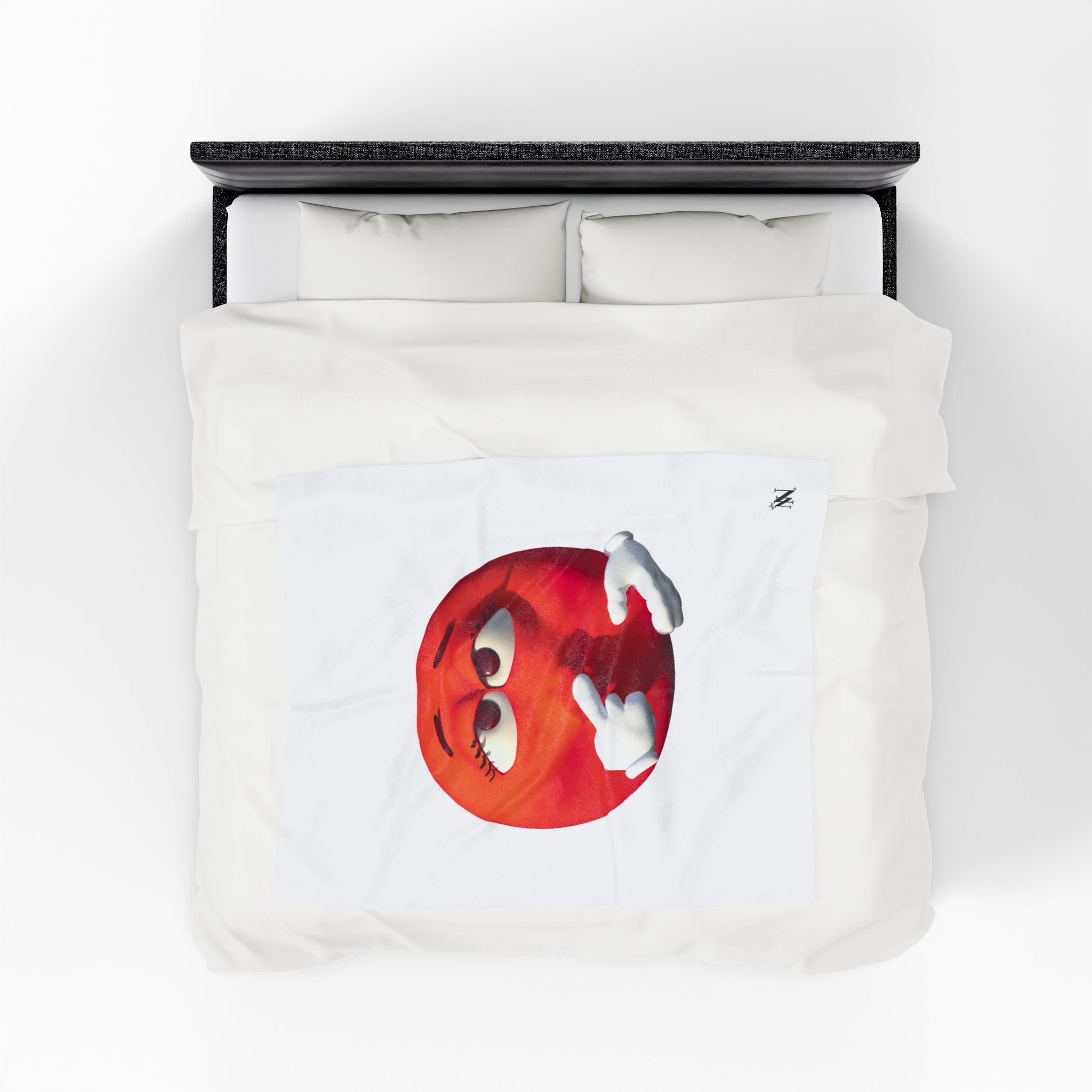 Too Hot For You Emoji | Mix & Match Velveteen Fun-Flirty Lovers’ Blankets