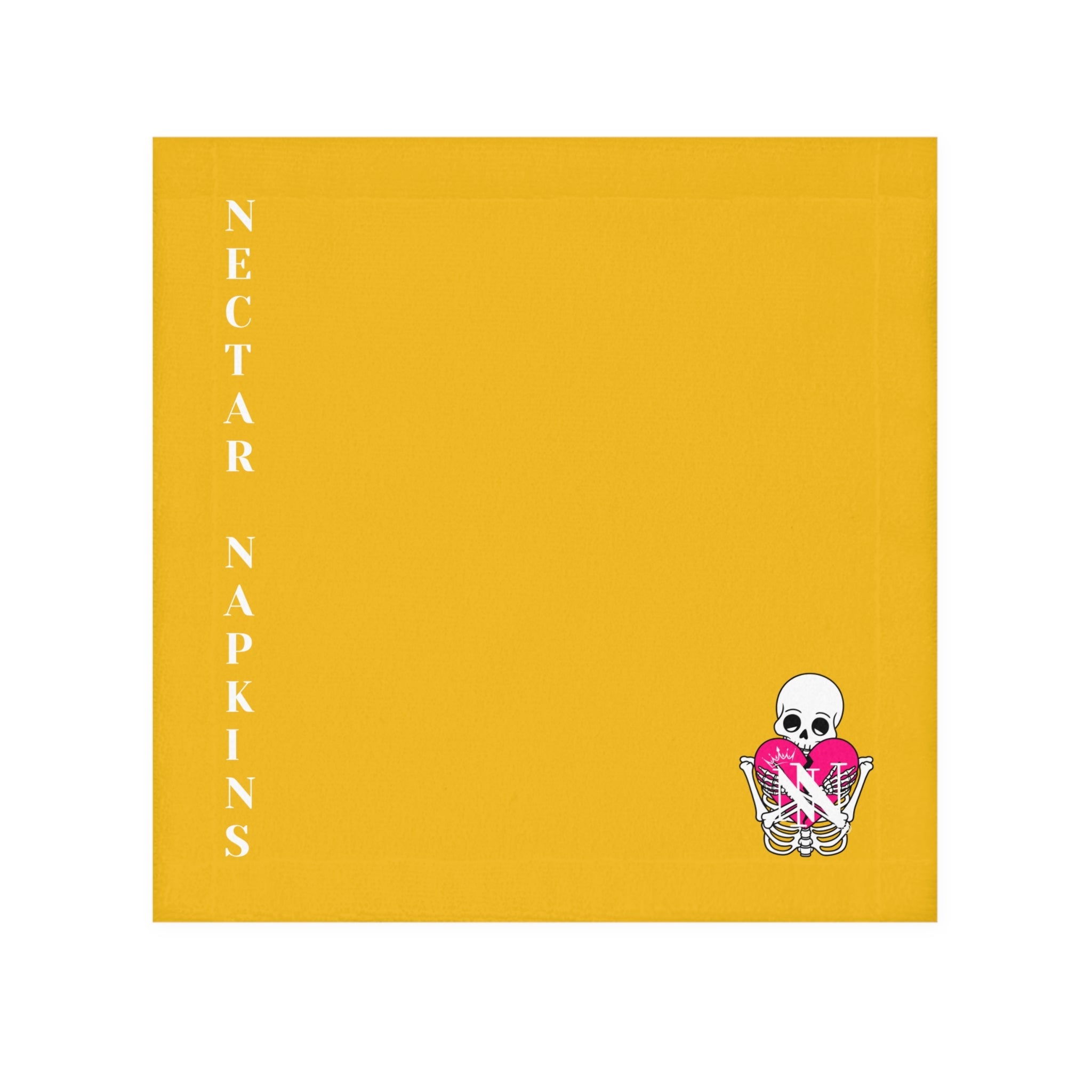 Nectar Napkins Brand Yellow Microfiber Nut Rag