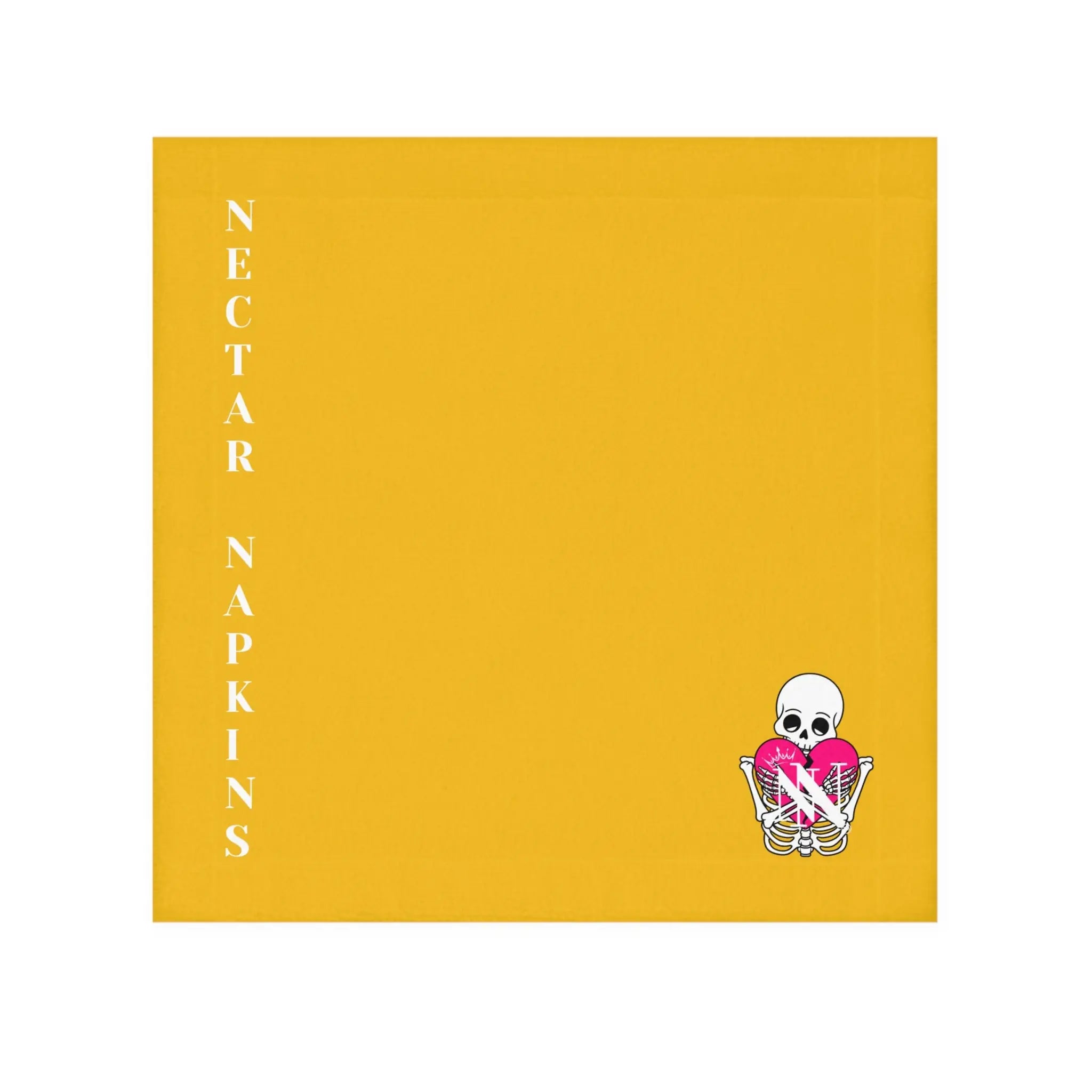 Nectar Napkins Brand Yellow Microfiber Nut Rag