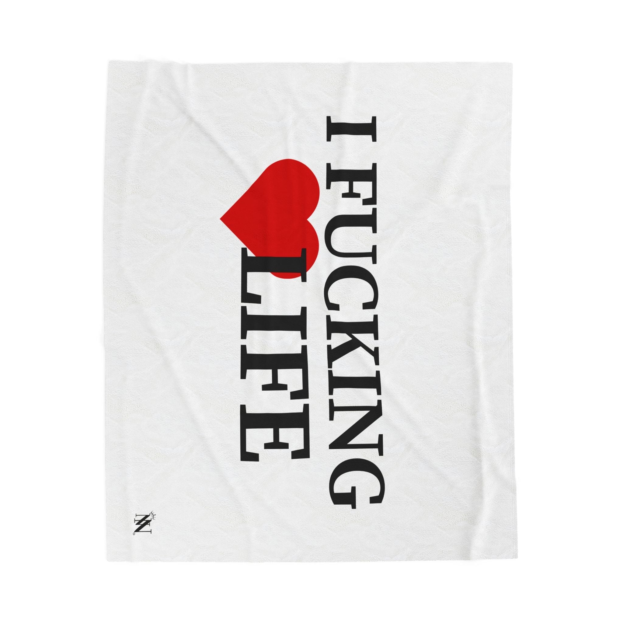 I Fucking Love Life | Mix & Match Soft Fun-Flirty Lovers’ Blankets