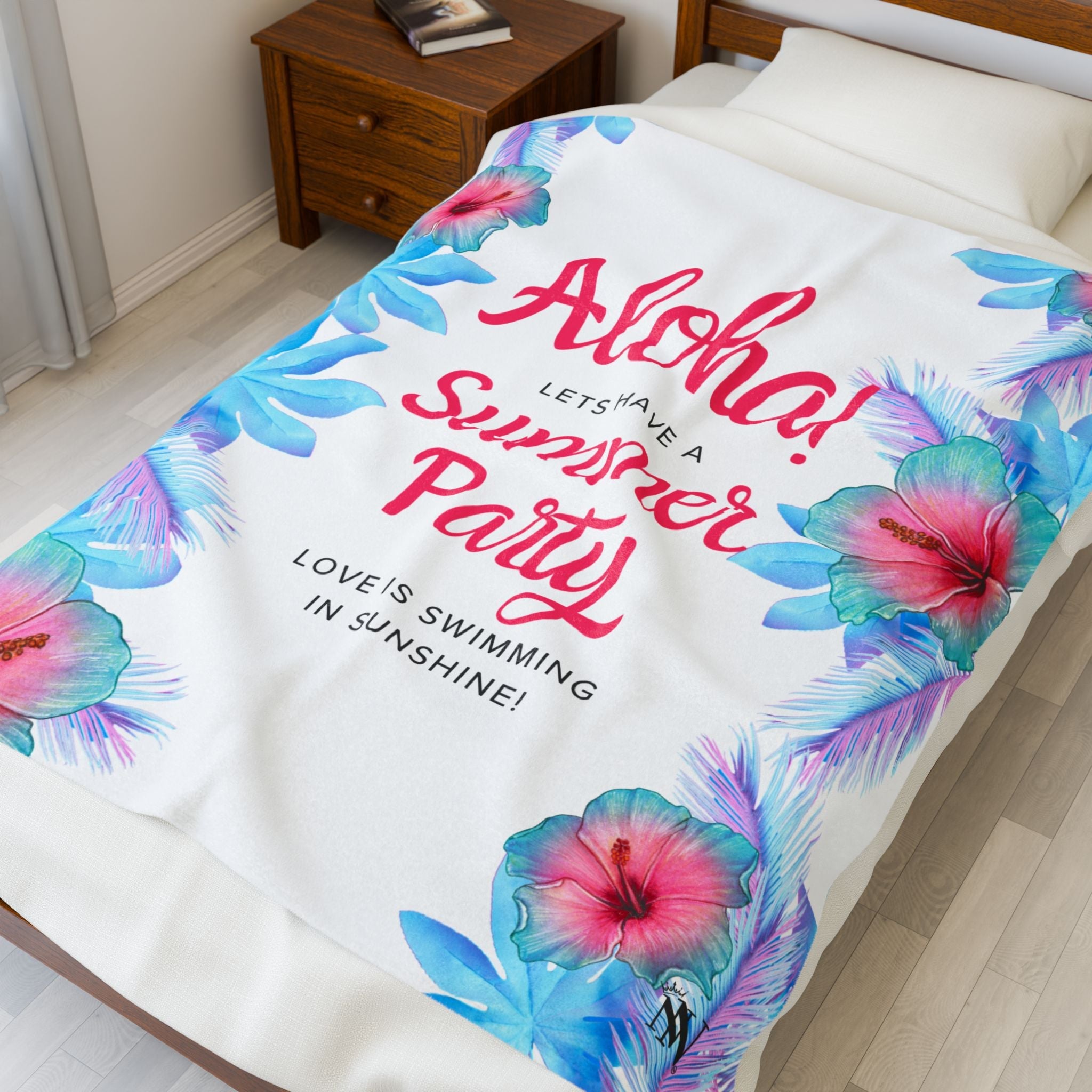 Aloha! Summer Party | Mix & Match Soft Fun-Flirty Lovers’ Blankets