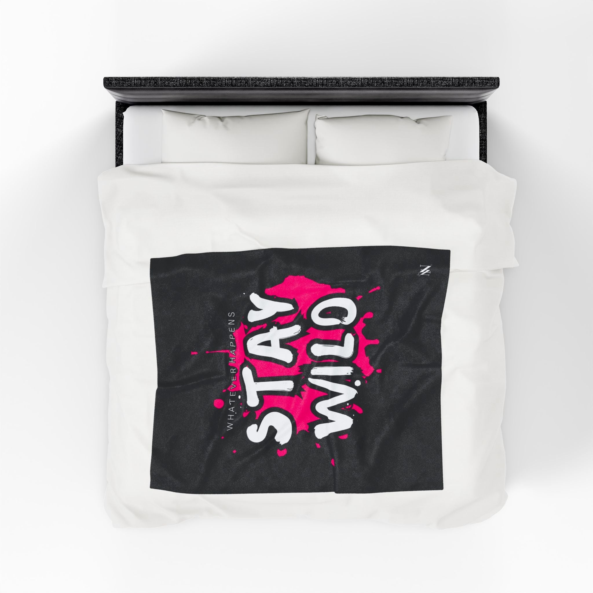 Whatever Happens Stay Wild | Mix & Match Soft Fun-Flirty Lovers’ Blankets