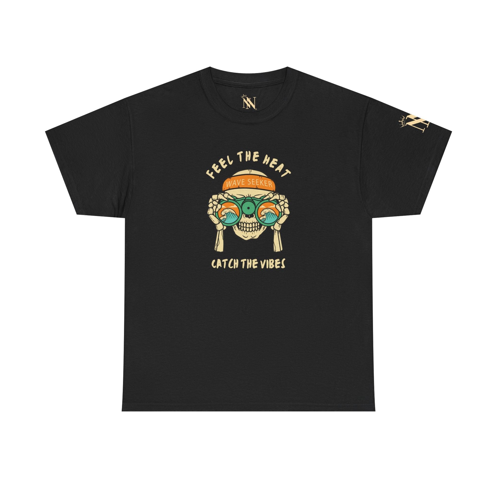 Wave Seeker | Mix & Match Cotton Unisex Fun-Flirty Lovers’ T-Shirts