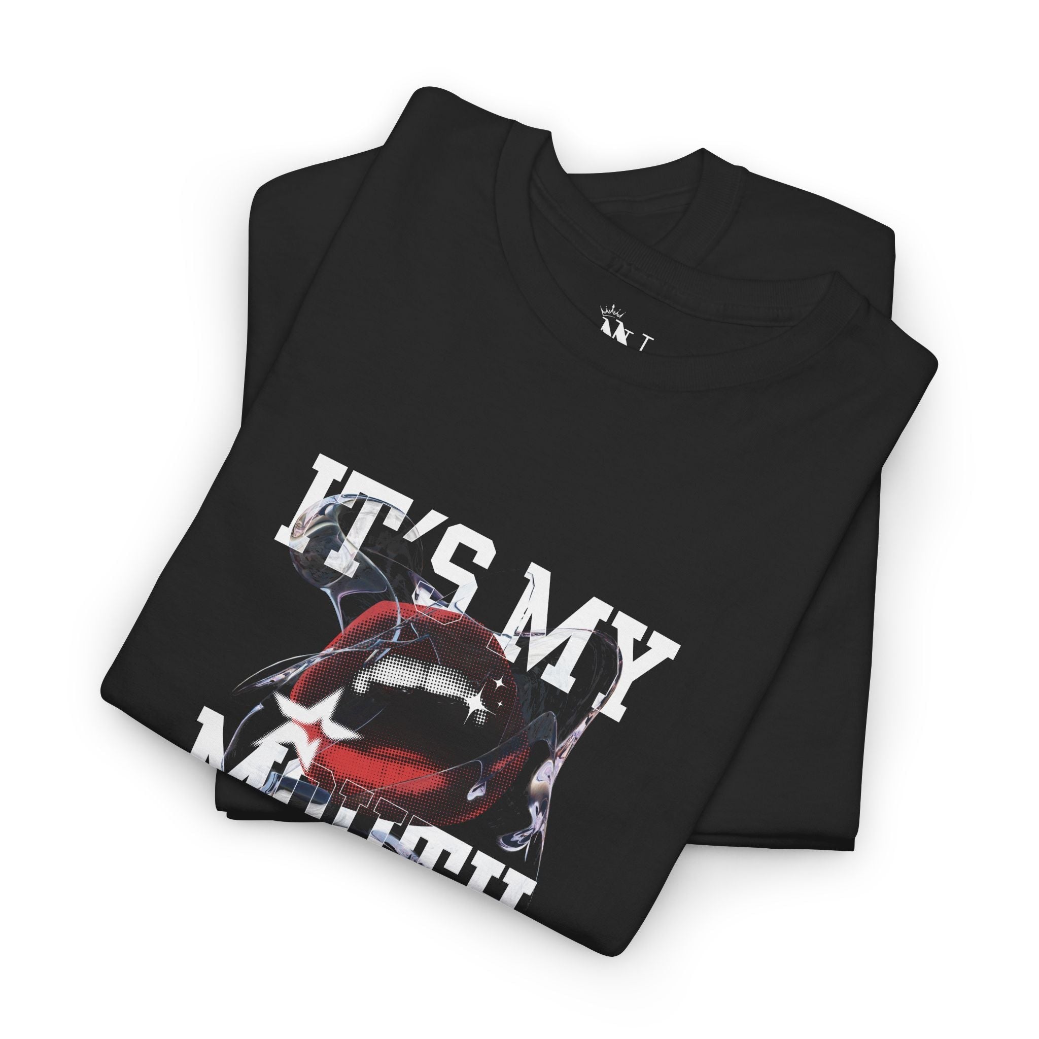 It’s My Mouth | Mix & Match Cotton Unisex Fun-Flirty Lovers’ T-Shirts
