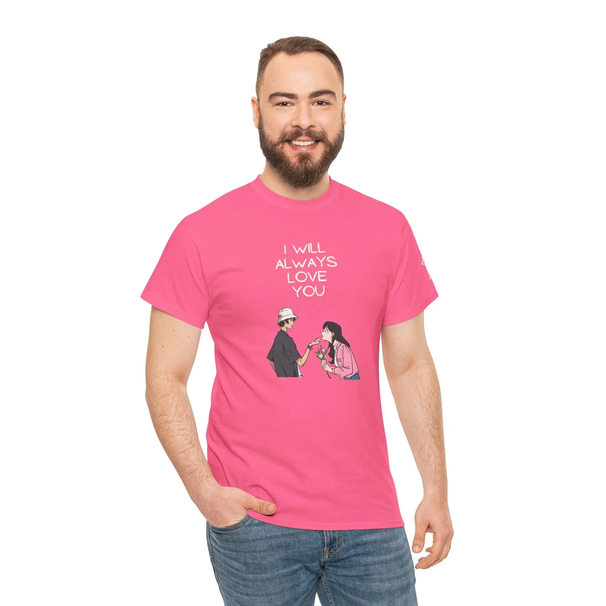 I Will Always Love You Anime | Nectar Napkins Fun-Flirty Lovers’ T-Shirts