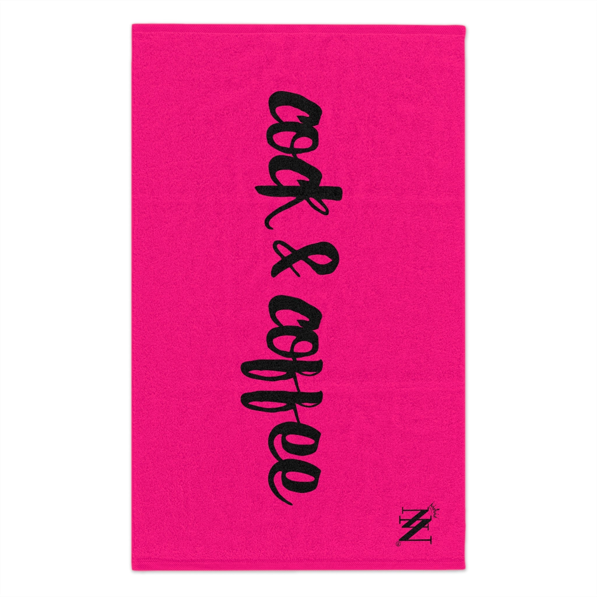 Cock & Coffee Signature Pink | Mix & Match Soft Fun-Flirty Lovers’ Towels