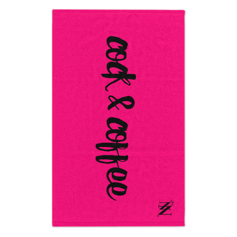 Cock & Coffee Signature Pink | Mix & Match Soft Fun-Flirty Lovers’ Towels
