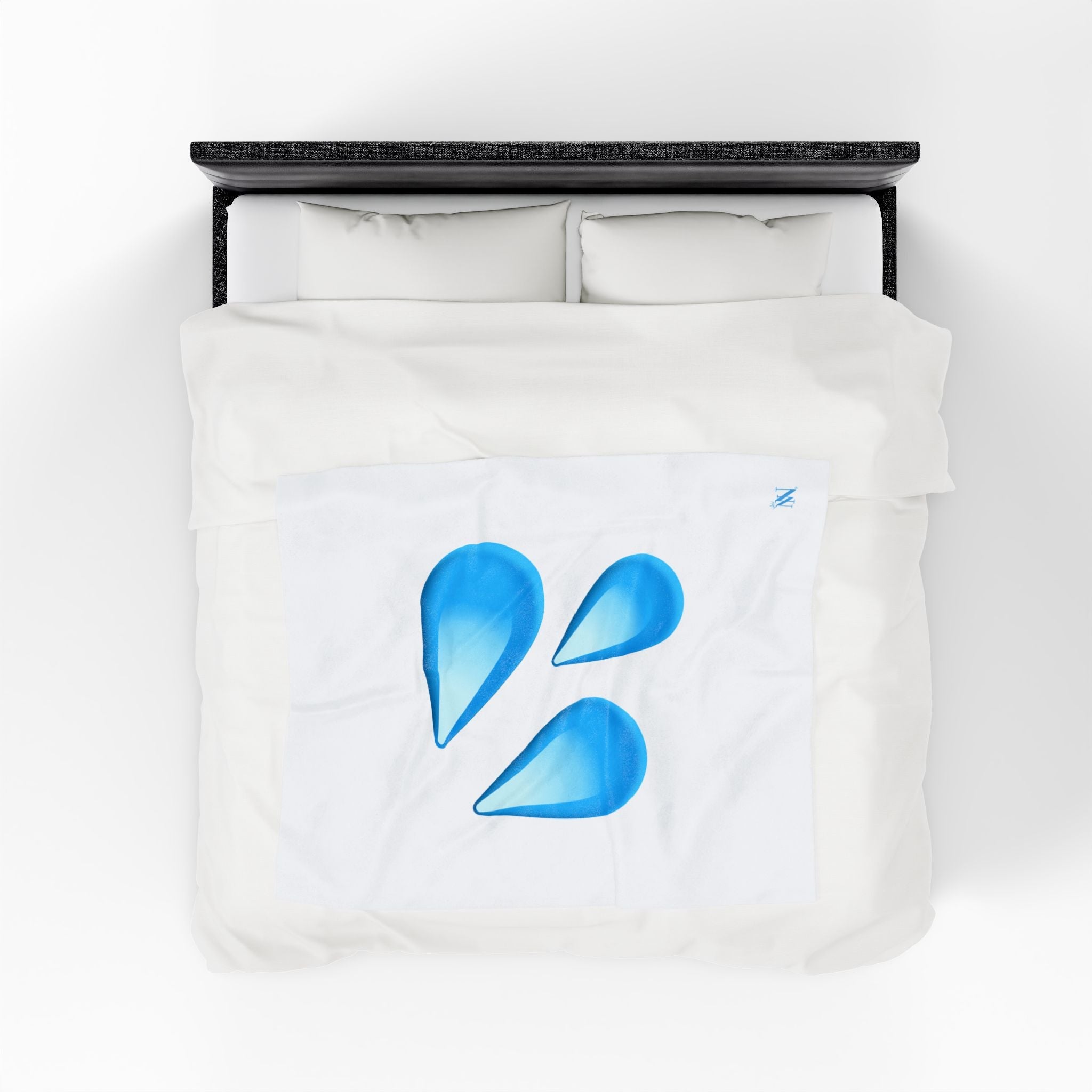 Wet Emoji | Mix & Match Soft Fun-Flirty Lovers’ Blankets