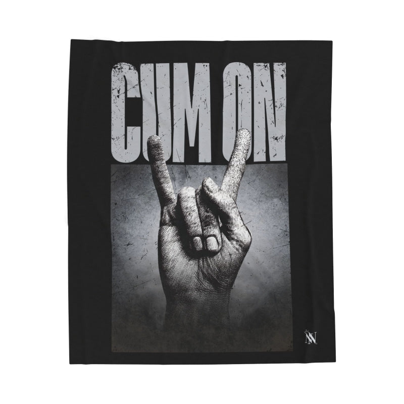 Cum On Horns | Mix & Match Soft Fun-Flirty Lovers’ Blankets