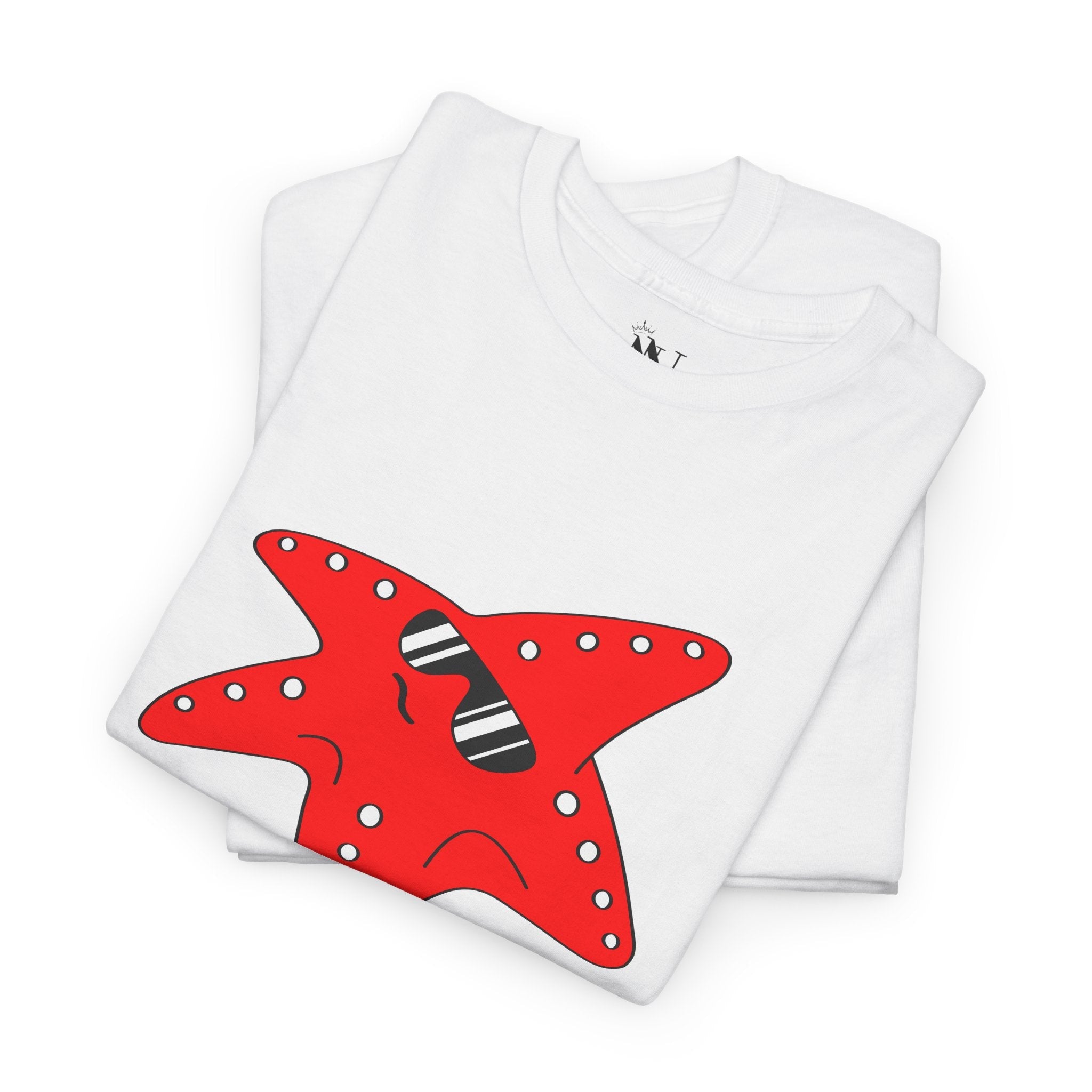Red Hot Starfish | Mix & Match 100% Cotton Unisex Fun-Flirty Lovers’ Tees