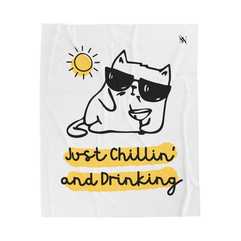 Chillin’ & Drinking | Mix & Match Soft Fun-Flirty Lovers’ Blankets