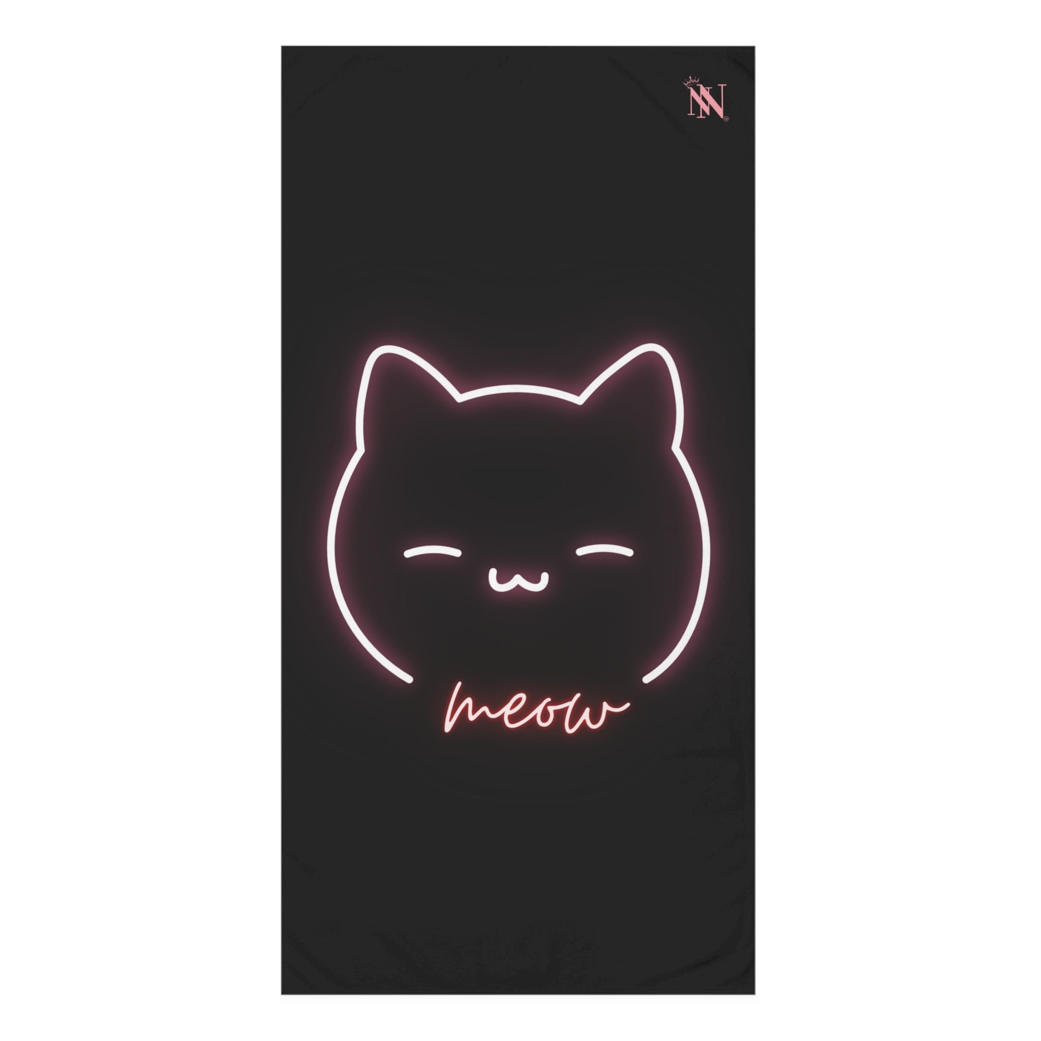 Meow Kitty Neon | Mix & Match XL Fun-Flirty Lovers’ Towels