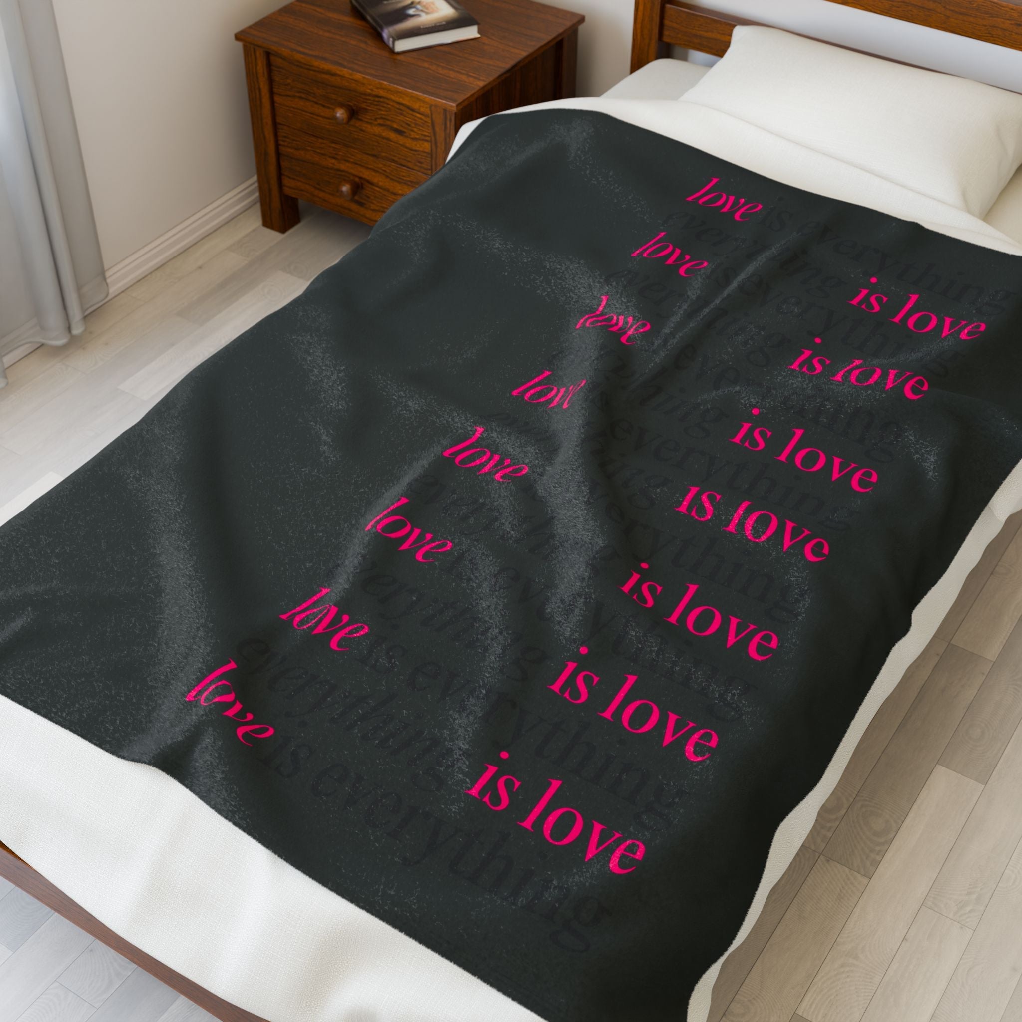 Everything is Love | Mix & Match Velveteen Fun-Flirty Lovers’ Blankets