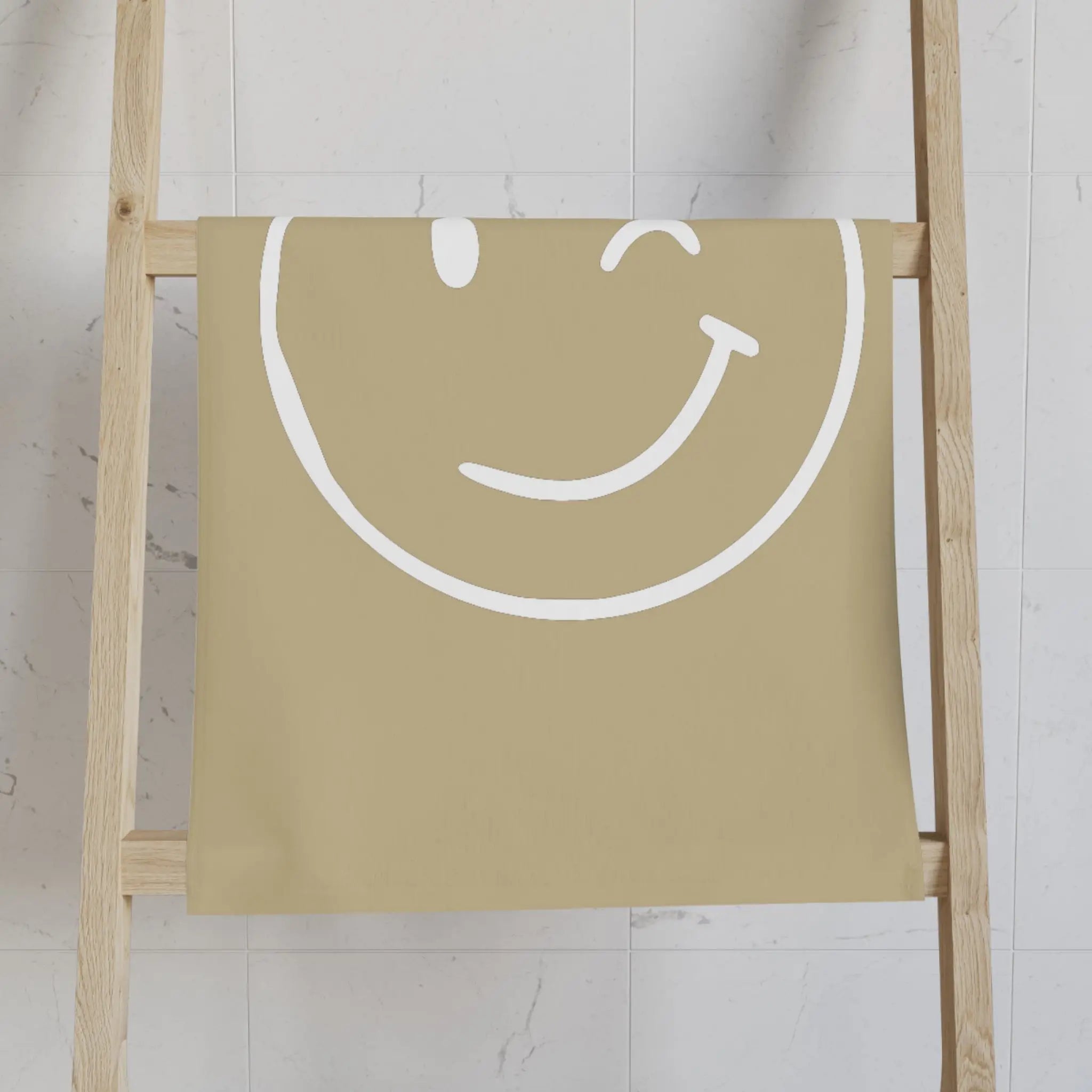 Wink Emoji Gold Cum Towel